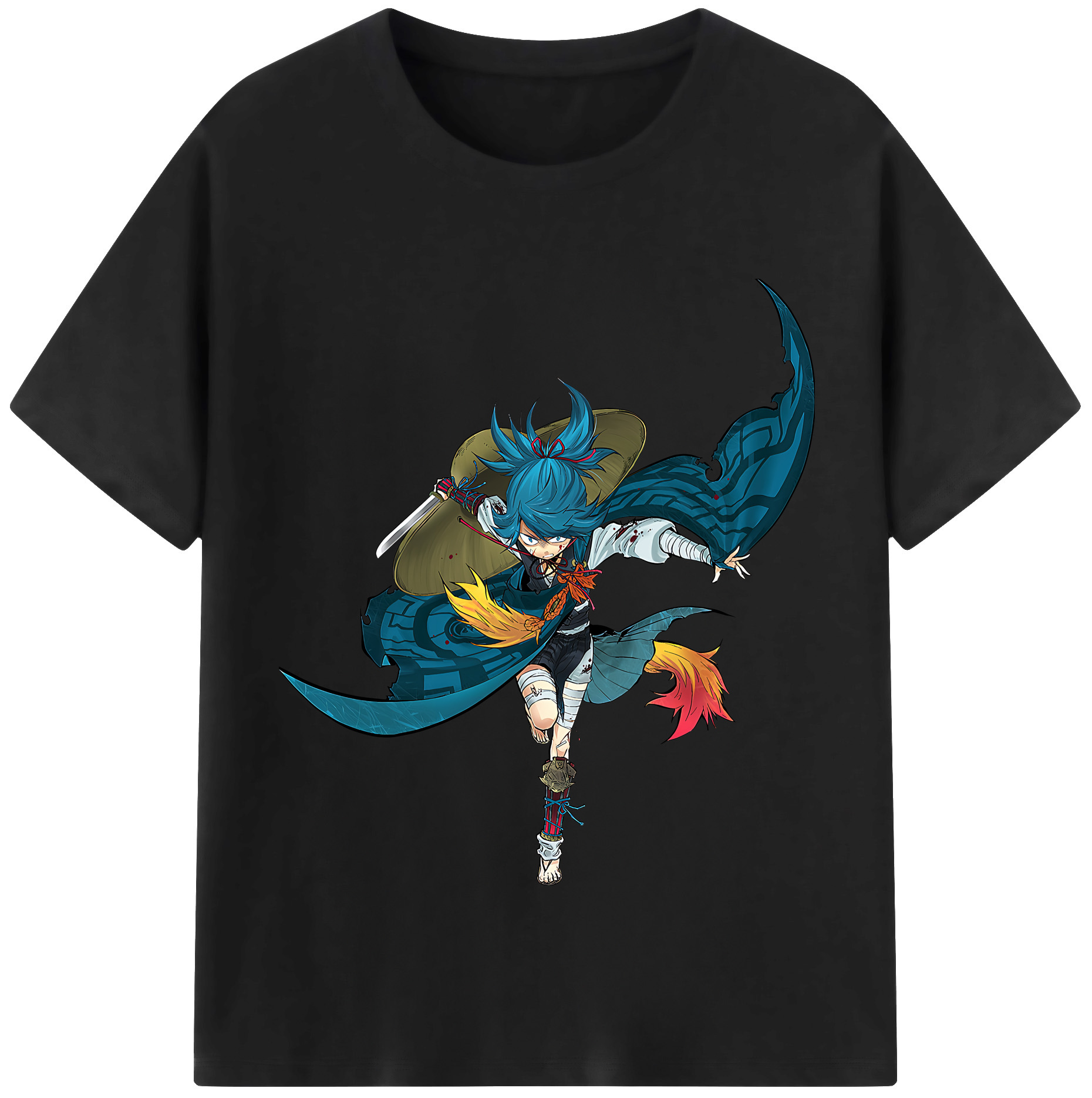 （画像用） 刀剣乱舞 Touken Ranbu 綿100％半袖Tシャツ（フロントプリント）