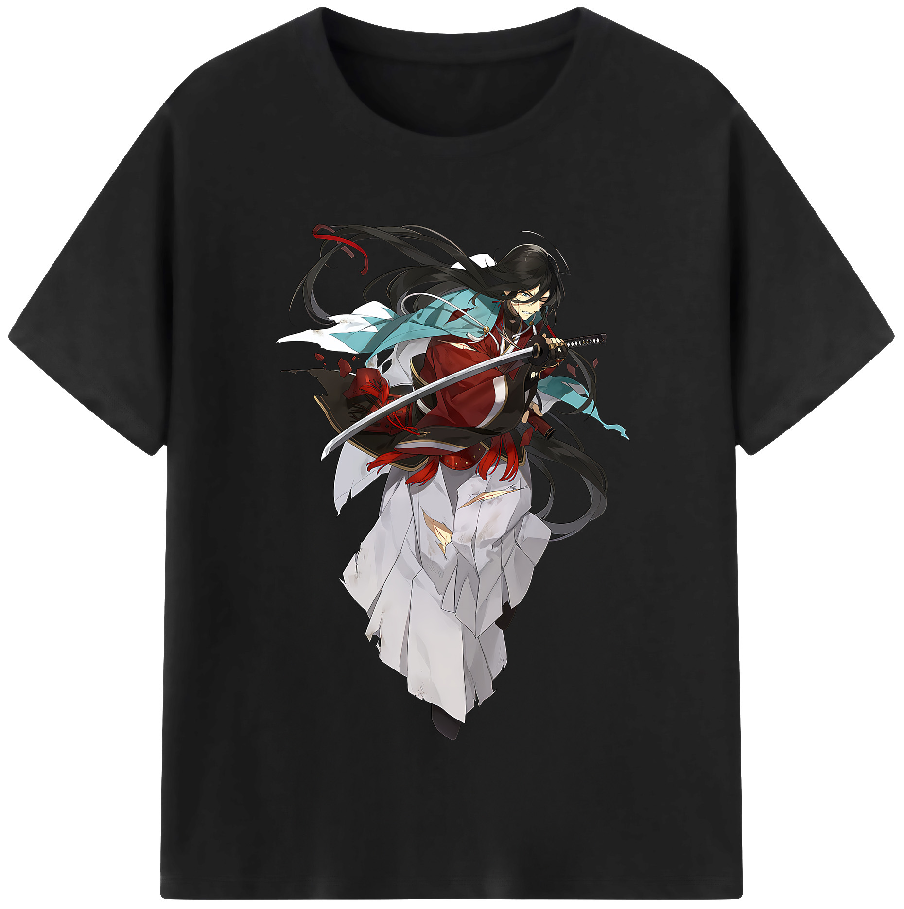 （画像用） 刀剣乱舞 Touken Ranbu 綿100％半袖Tシャツ（フロントプリント）