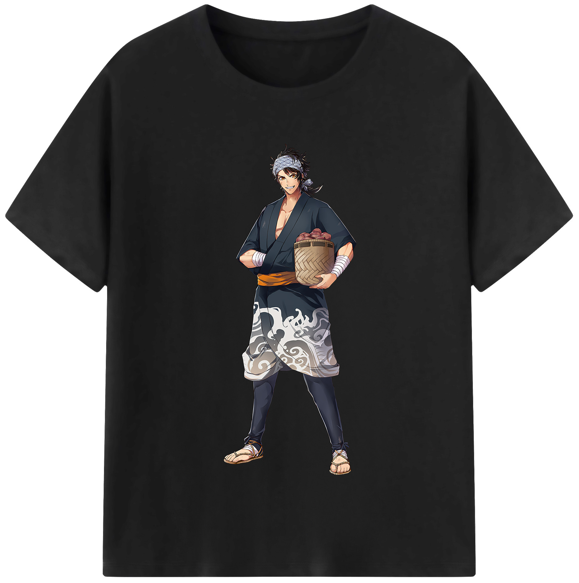 （画像用） 刀剣乱舞 Touken Ranbu 綿100％半袖Tシャツ（フロントプリント）
