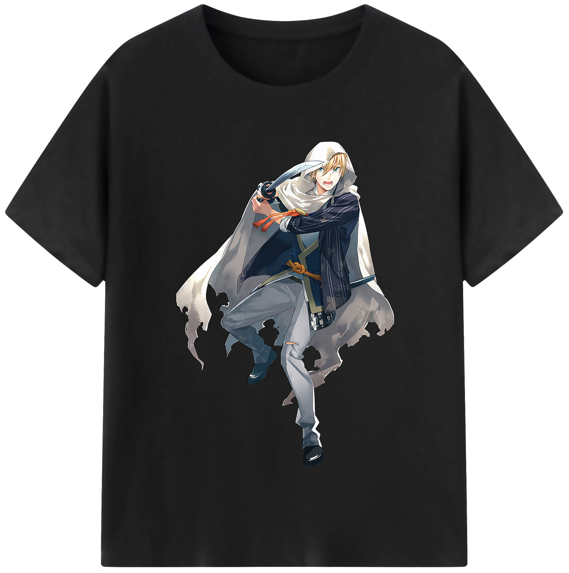 （画像用） 刀剣乱舞 Touken Ranbu 綿100％半袖Tシャツ（フロントプリント）