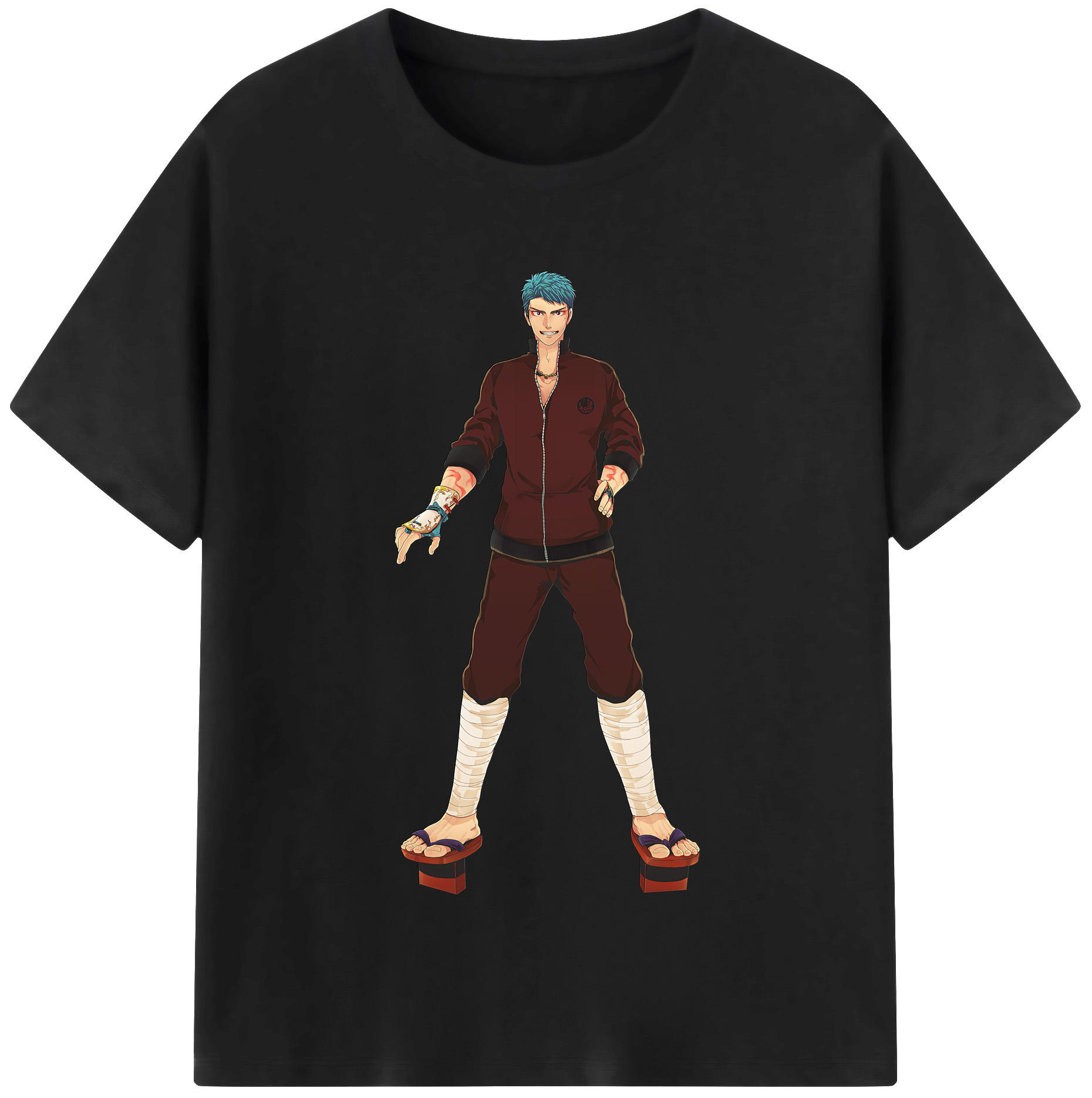 （画像用） 刀剣乱舞 Touken Ranbu 綿100％半袖Tシャツ（フロントプリント）