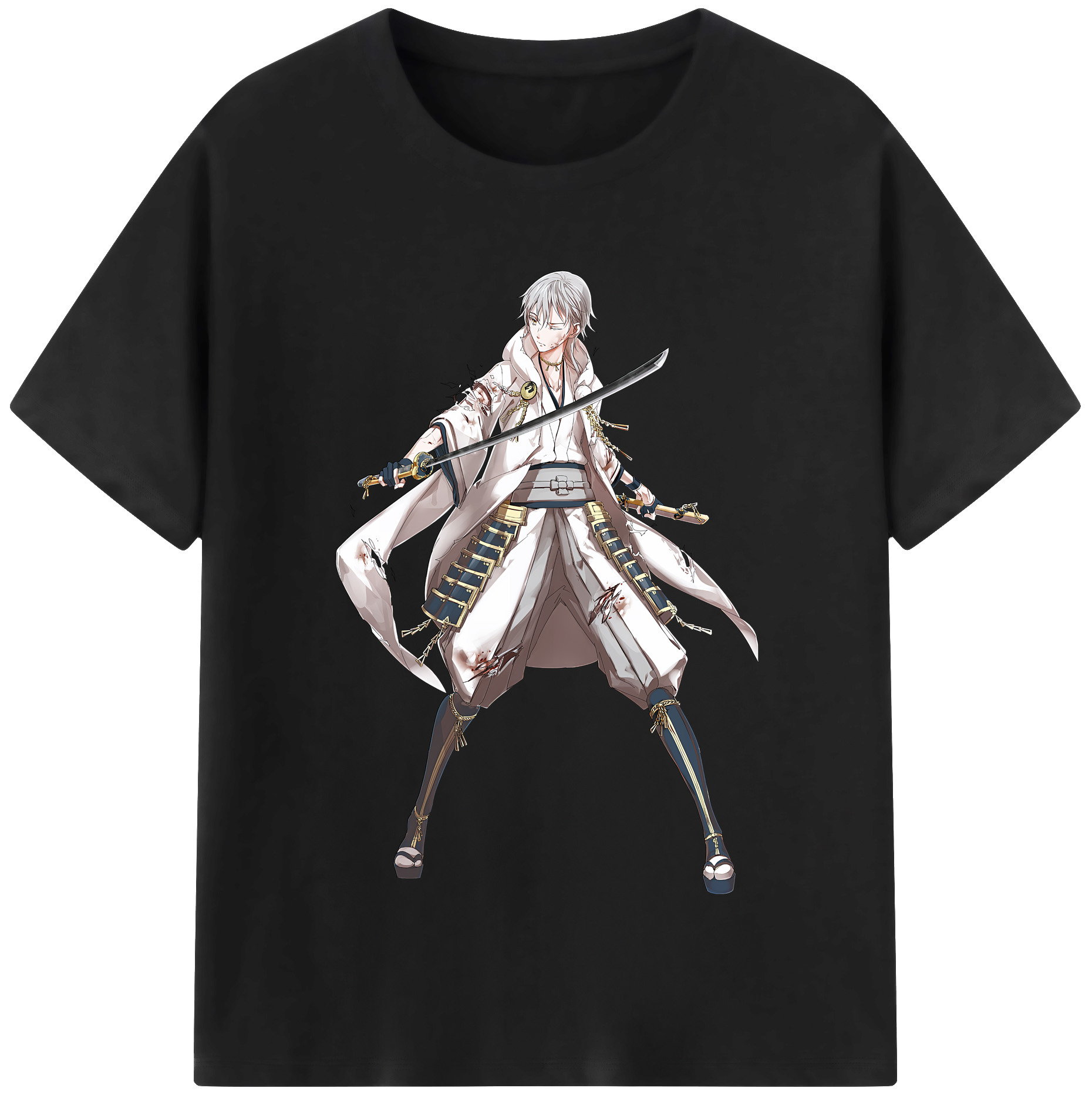 （画像用） 刀剣乱舞 Touken Ranbu 綿100％半袖Tシャツ（フロントプリント）