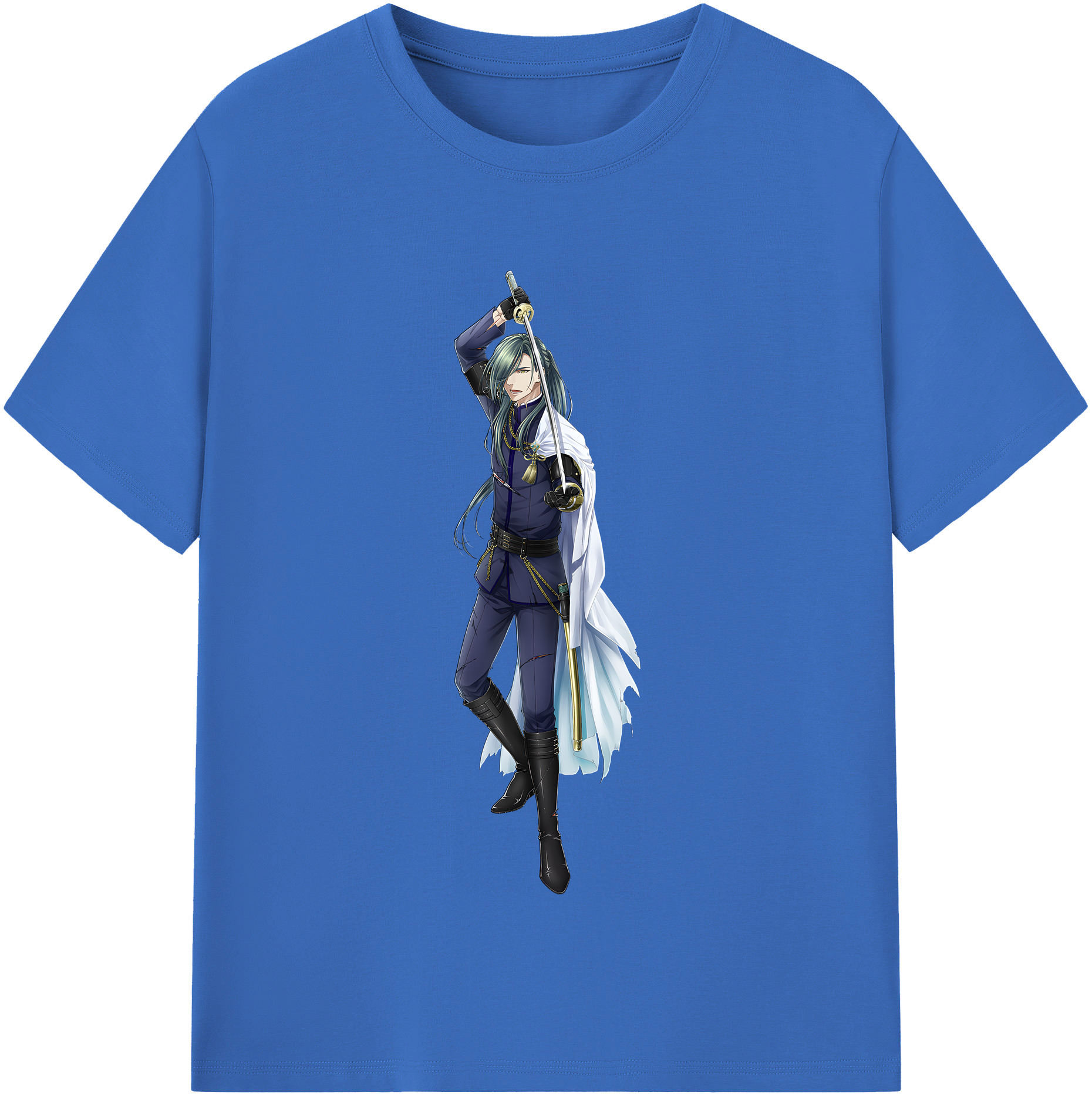 （画像用） 刀剣乱舞 Touken Ranbu 綿100％半袖Tシャツ（フロントプリント）
