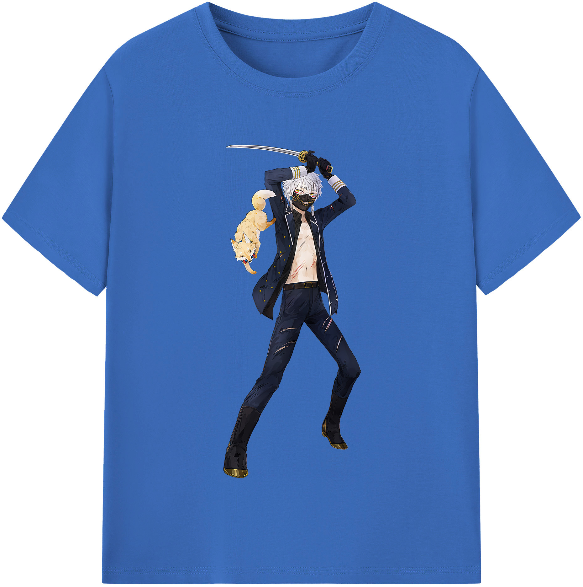（画像用） 刀剣乱舞 Touken Ranbu 綿100％半袖Tシャツ（フロントプリント）