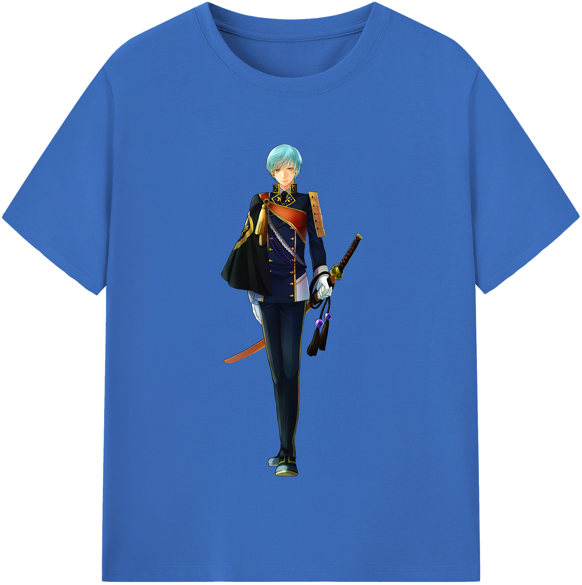 （画像用） 刀剣乱舞 Touken Ranbu 綿100％半袖Tシャツ（フロントプリント）