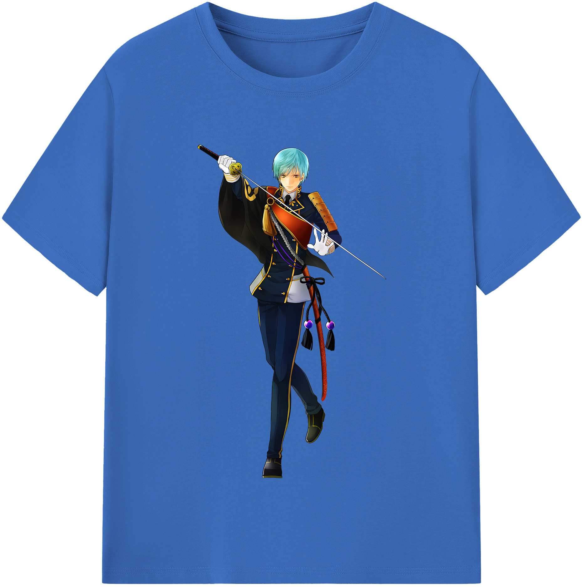 （画像用） 刀剣乱舞 Touken Ranbu 綿100％半袖Tシャツ（フロントプリント）