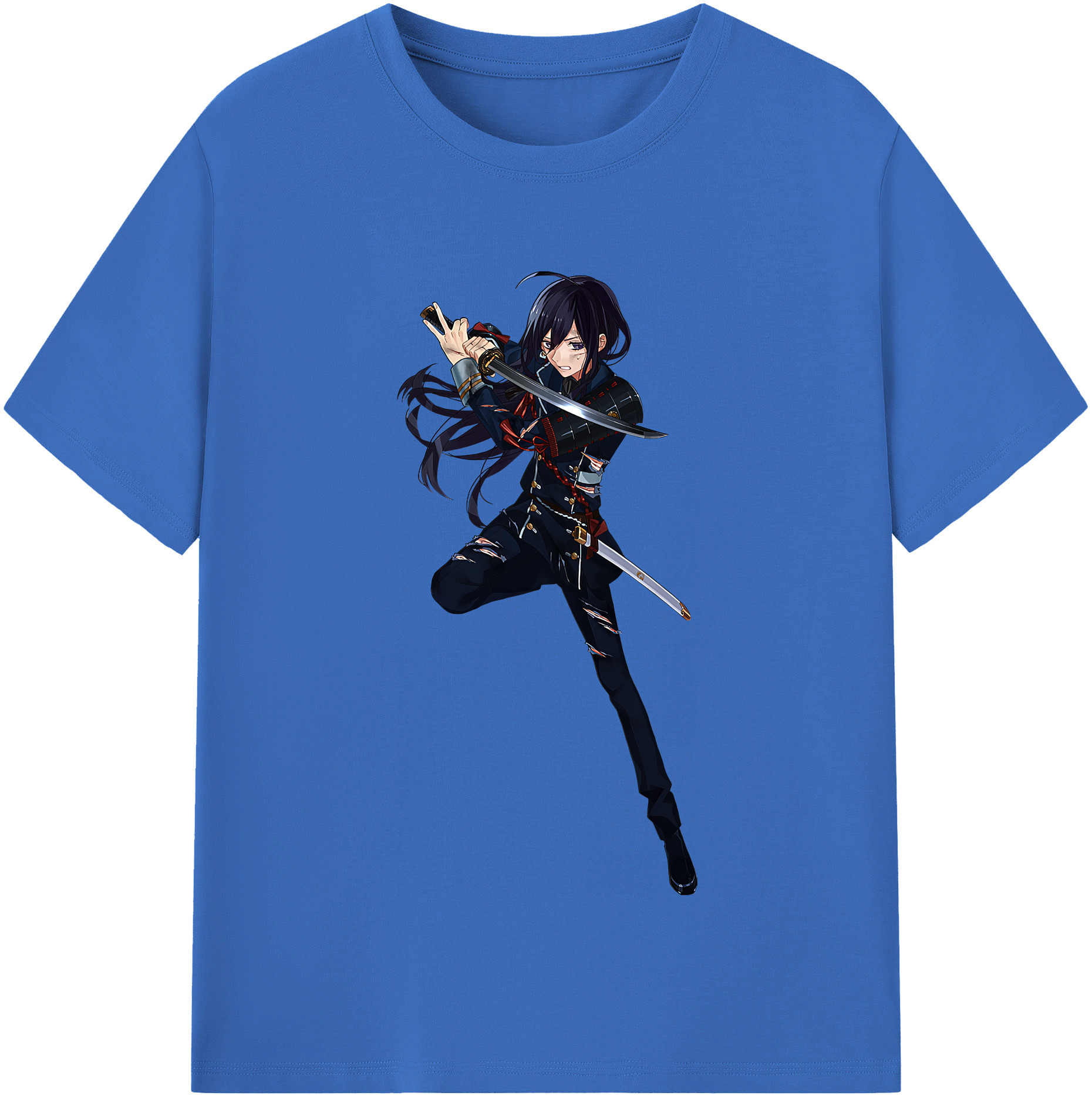 （画像用） 刀剣乱舞 Touken Ranbu 綿100％半袖Tシャツ（フロントプリント）