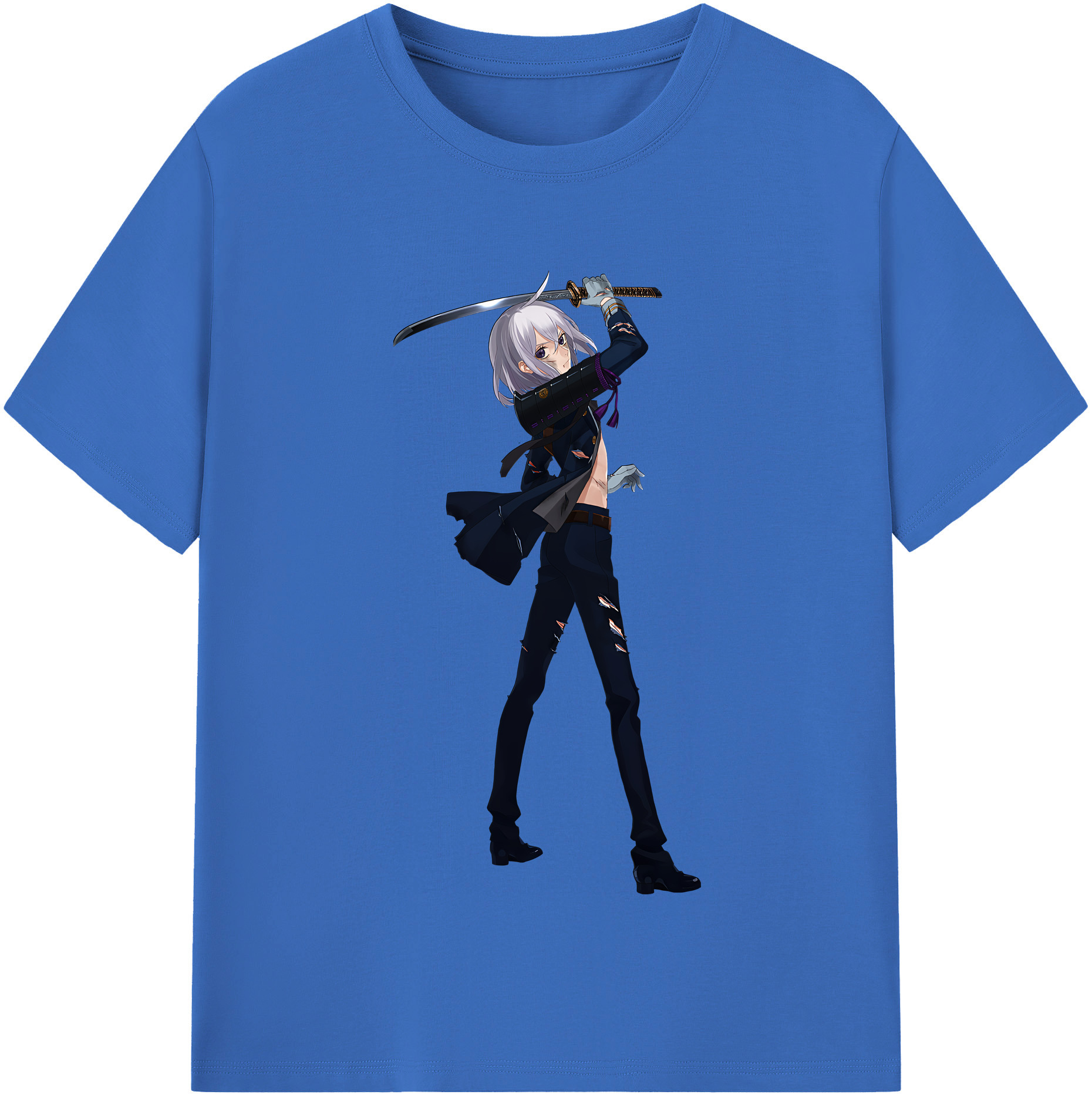 （画像用） 刀剣乱舞 Touken Ranbu 綿100％半袖Tシャツ（フロントプリント）