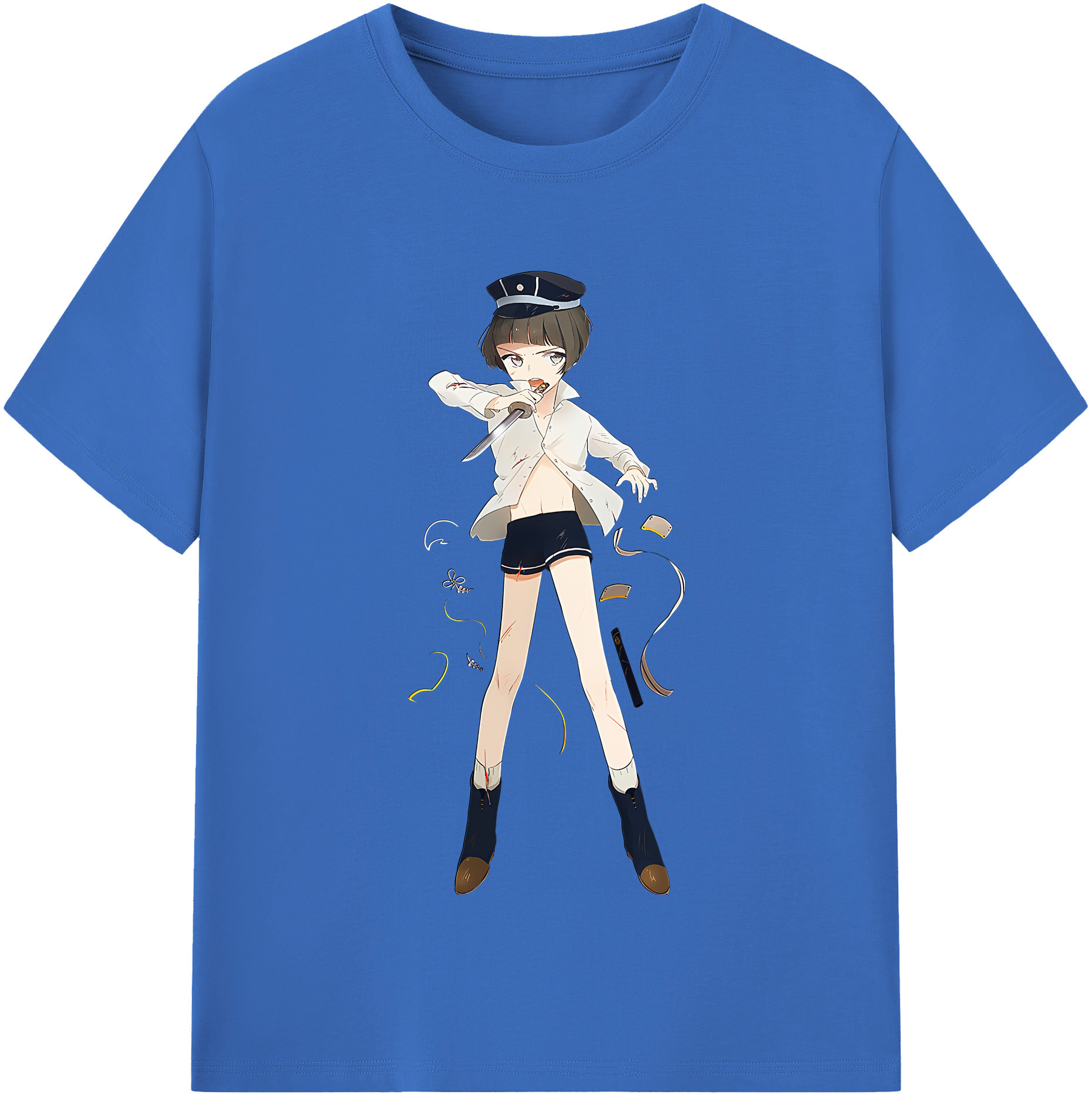 （画像用） 刀剣乱舞 Touken Ranbu 綿100％半袖Tシャツ（フロントプリント）