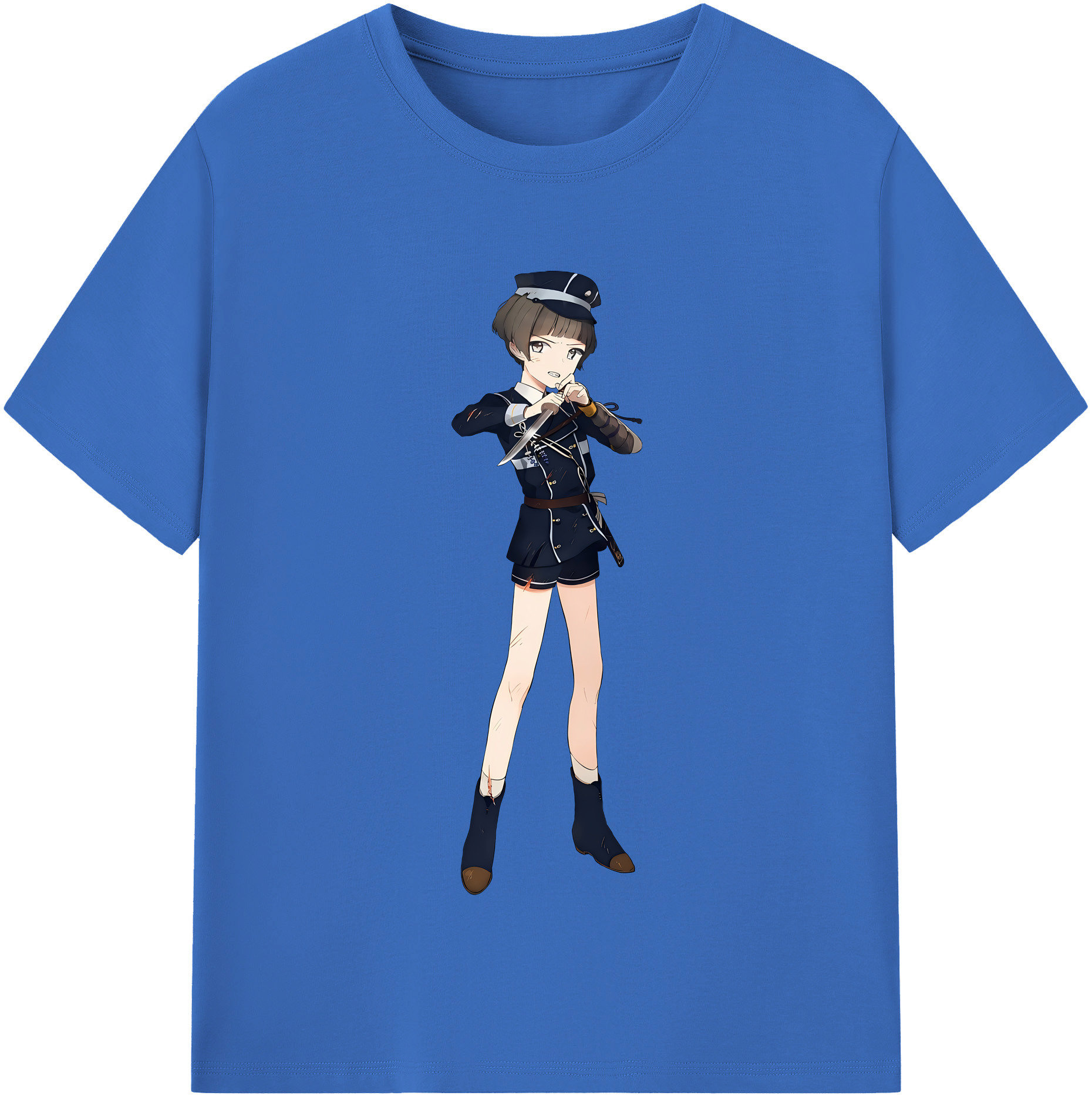 （画像用） 刀剣乱舞 Touken Ranbu 綿100％半袖Tシャツ（フロントプリント）