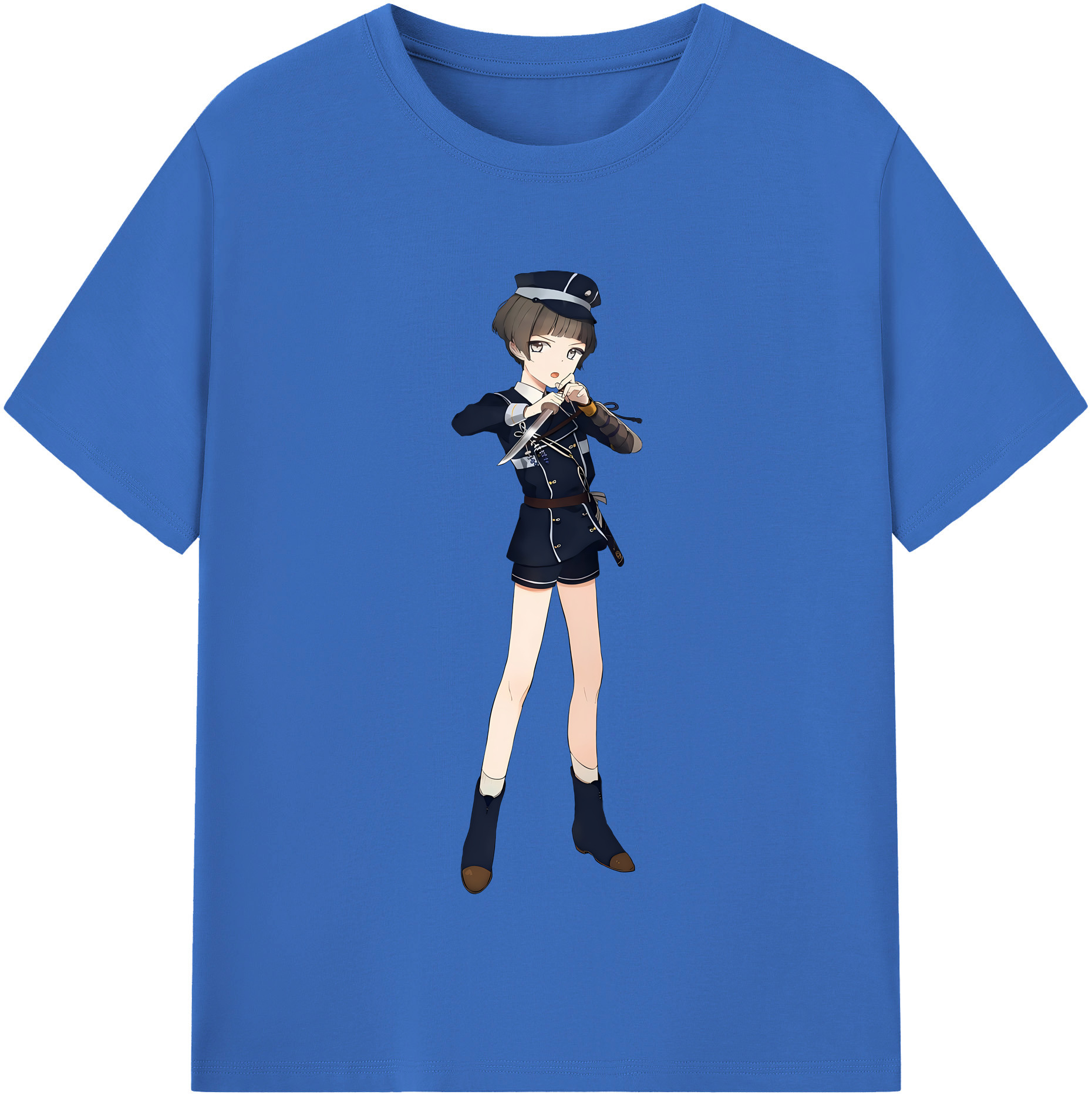 （画像用） 刀剣乱舞 Touken Ranbu 綿100％半袖Tシャツ（フロントプリント）
