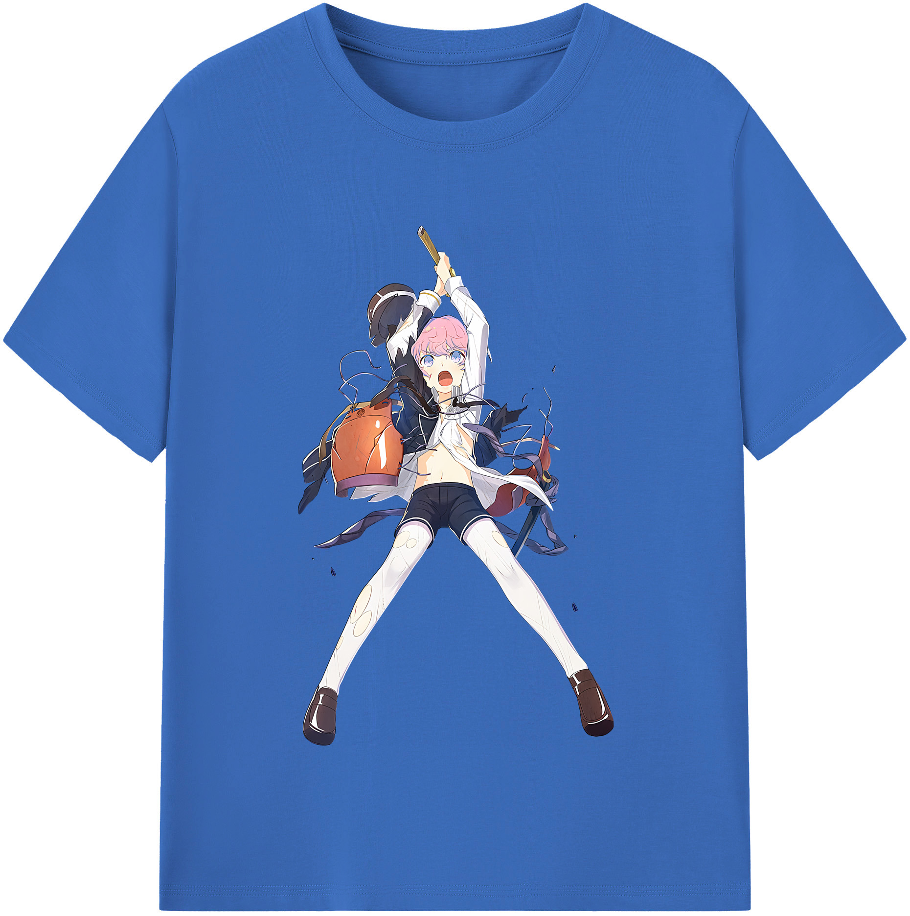 （画像用） 刀剣乱舞 Touken Ranbu 綿100％半袖Tシャツ（フロントプリント）