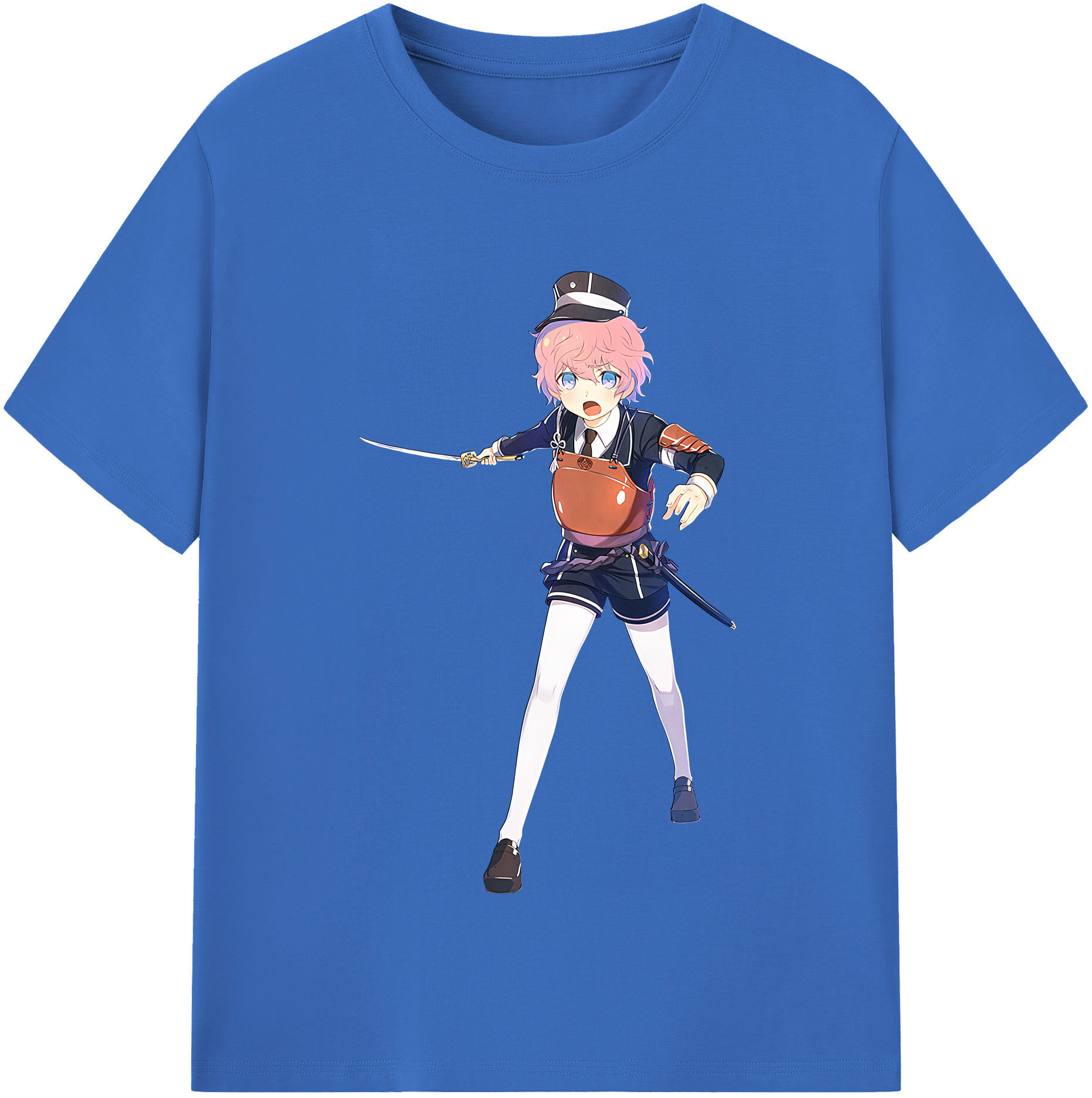 （画像用） 刀剣乱舞 Touken Ranbu 綿100％半袖Tシャツ（フロントプリント）