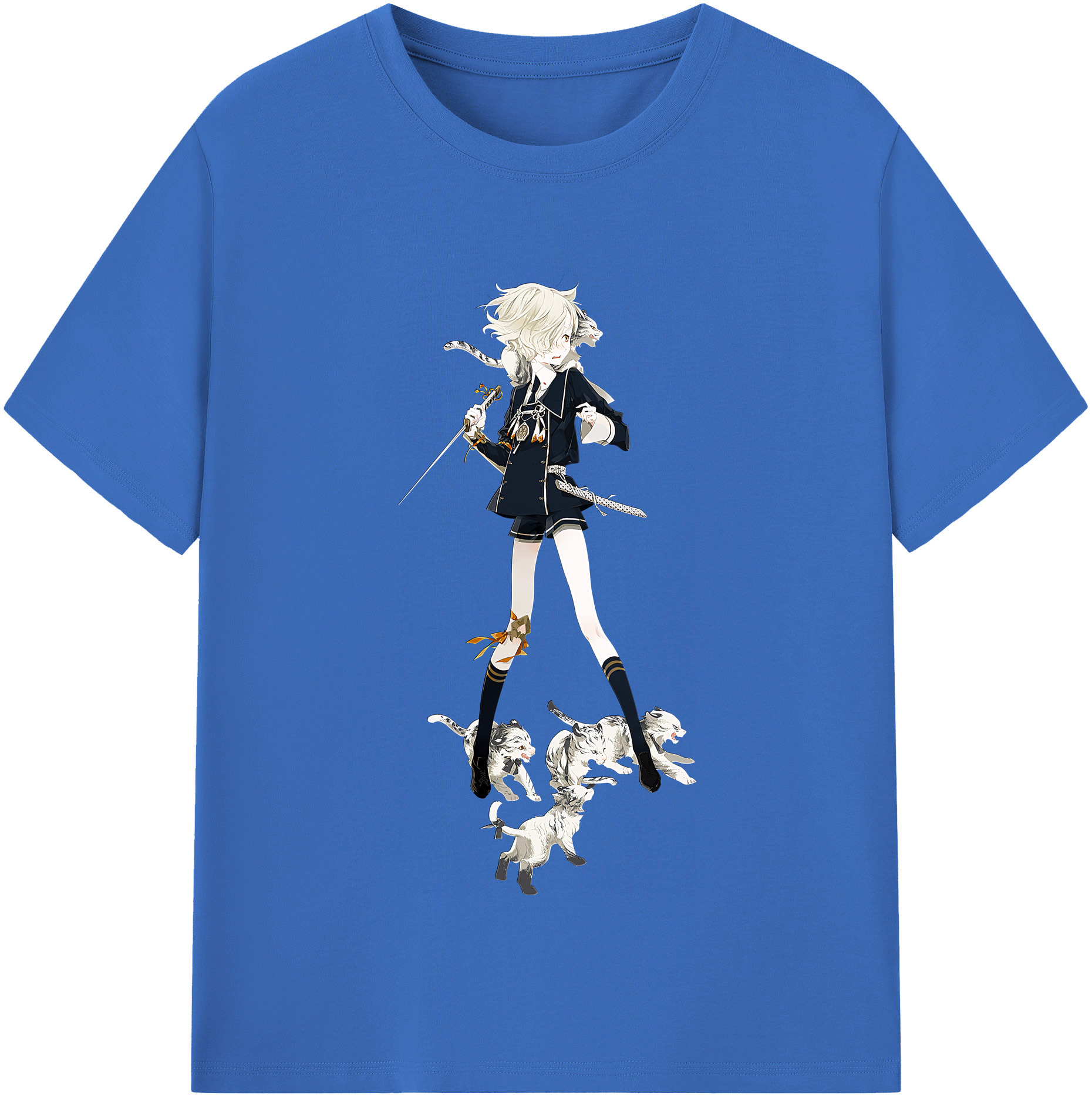 （画像用） 刀剣乱舞 Touken Ranbu 綿100％半袖Tシャツ（フロントプリント）