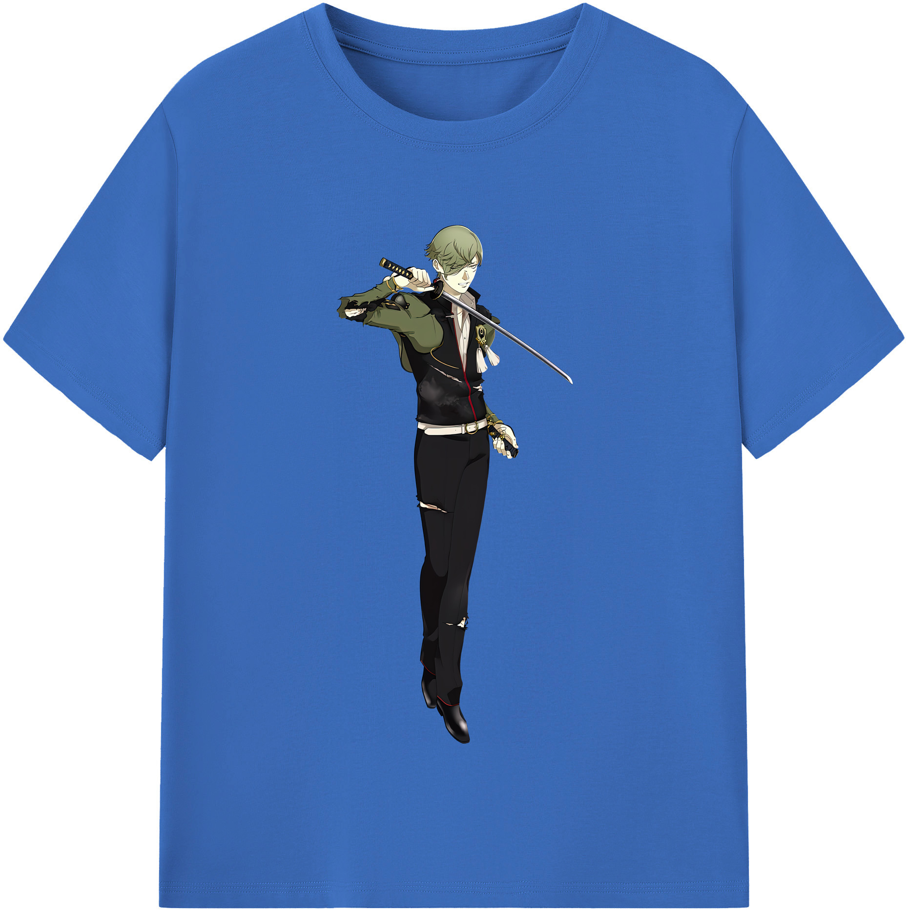 （画像用） 刀剣乱舞 Touken Ranbu 綿100％半袖Tシャツ（フロントプリント）