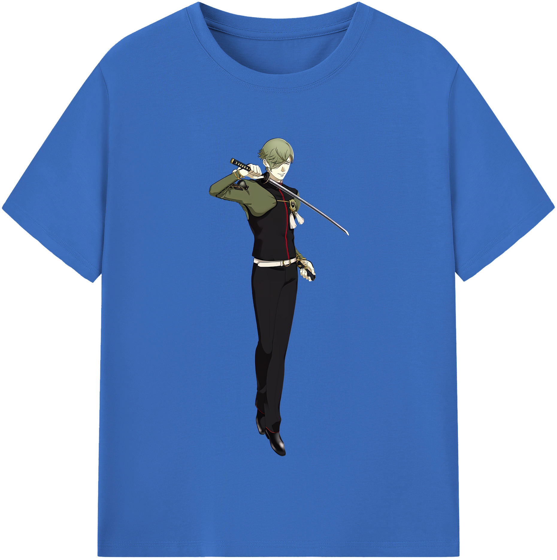 （画像用） 刀剣乱舞 Touken Ranbu 綿100％半袖Tシャツ（フロントプリント）