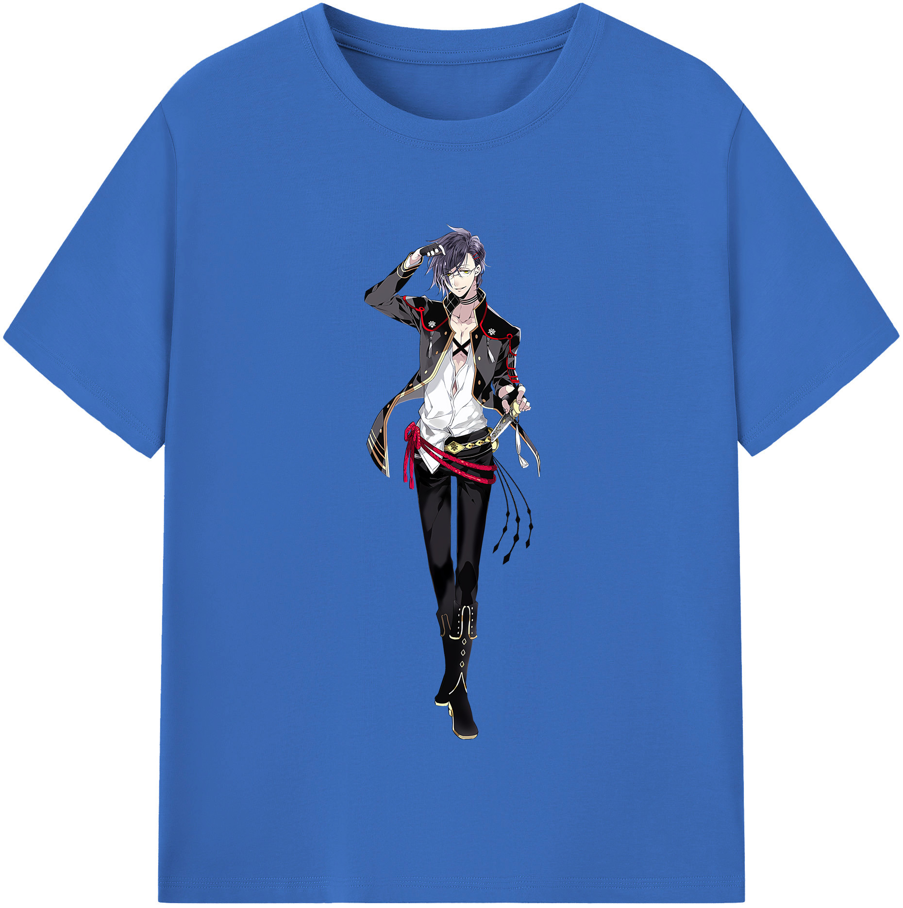 （画像用） 刀剣乱舞 Touken Ranbu 綿100％半袖Tシャツ（フロントプリント）