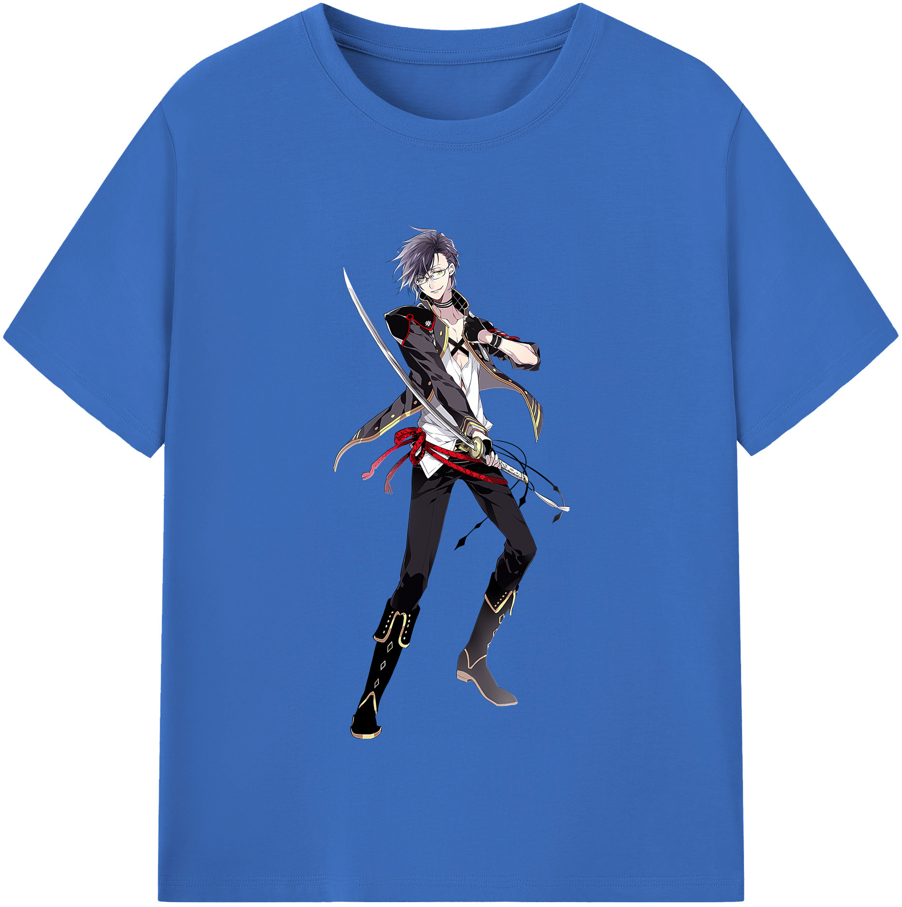 （画像用） 刀剣乱舞 Touken Ranbu 綿100％半袖Tシャツ（フロントプリント）