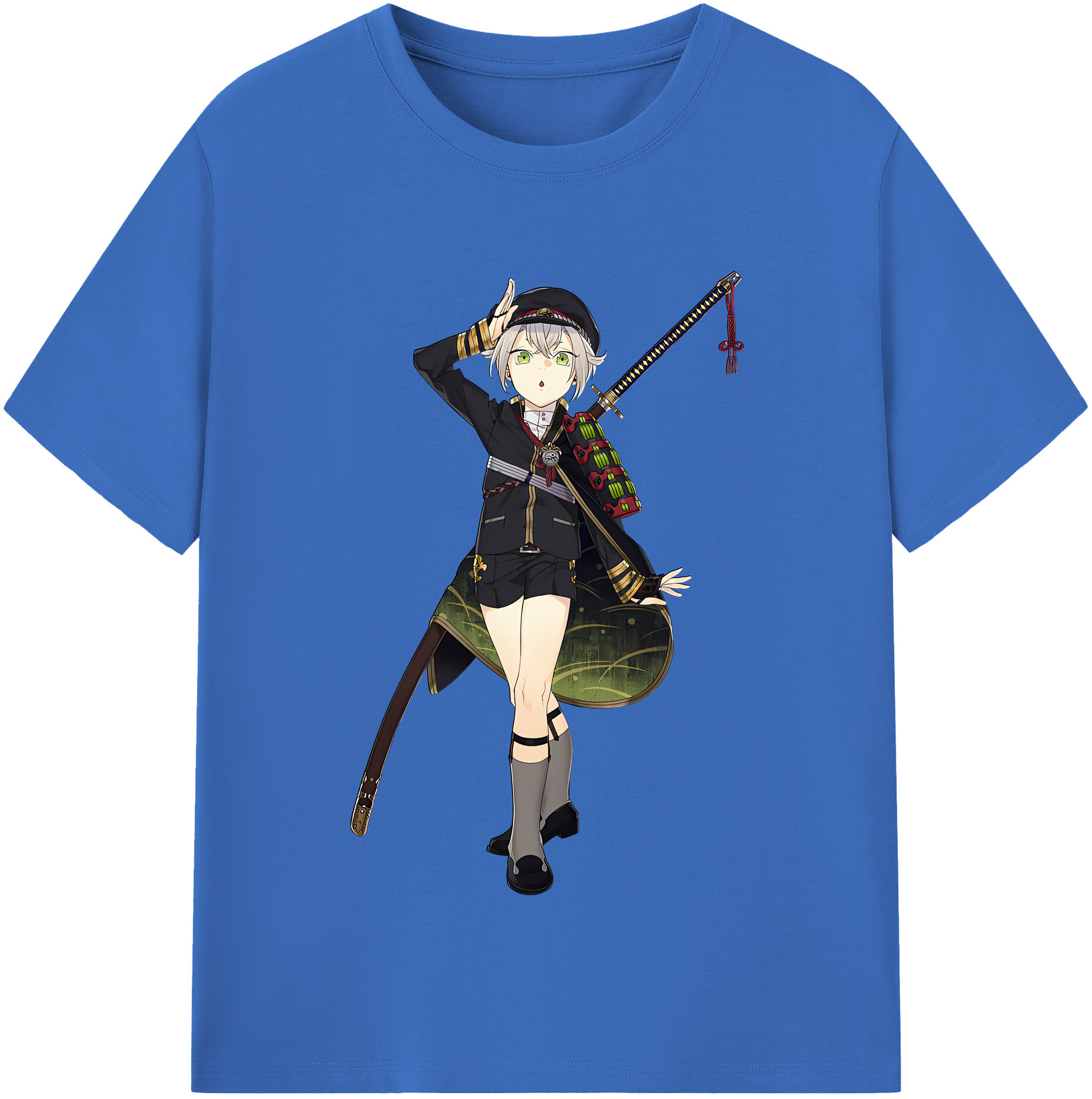 （画像用） 刀剣乱舞 Touken Ranbu 綿100％半袖Tシャツ（フロントプリント）