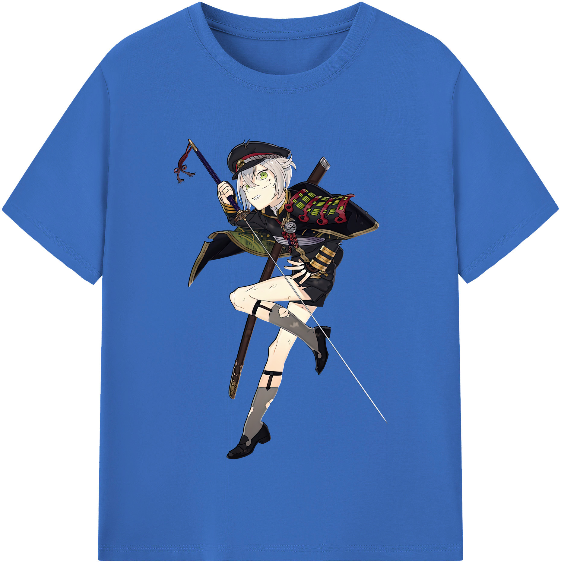 （画像用） 刀剣乱舞 Touken Ranbu 綿100％半袖Tシャツ（フロントプリント）