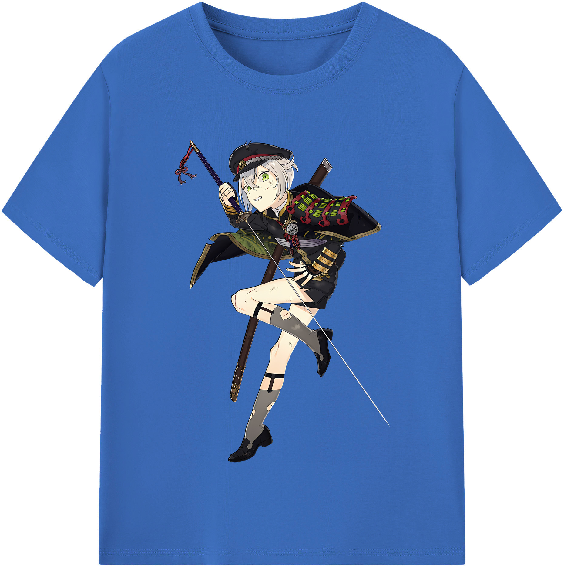 （画像用） 刀剣乱舞 Touken Ranbu 綿100％半袖Tシャツ（フロントプリント）