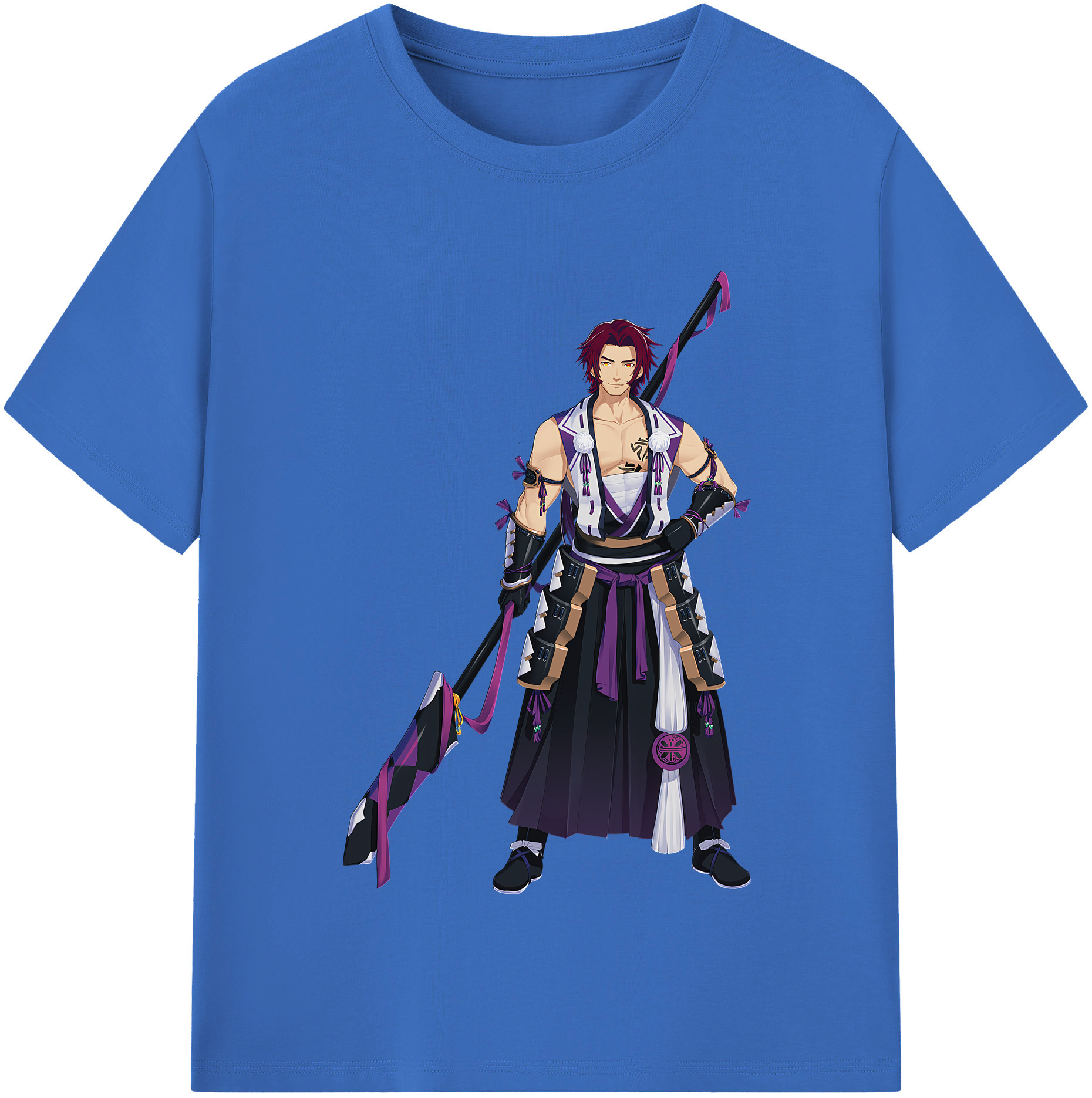 （画像用） 刀剣乱舞 Touken Ranbu 綿100％半袖Tシャツ（フロントプリント）