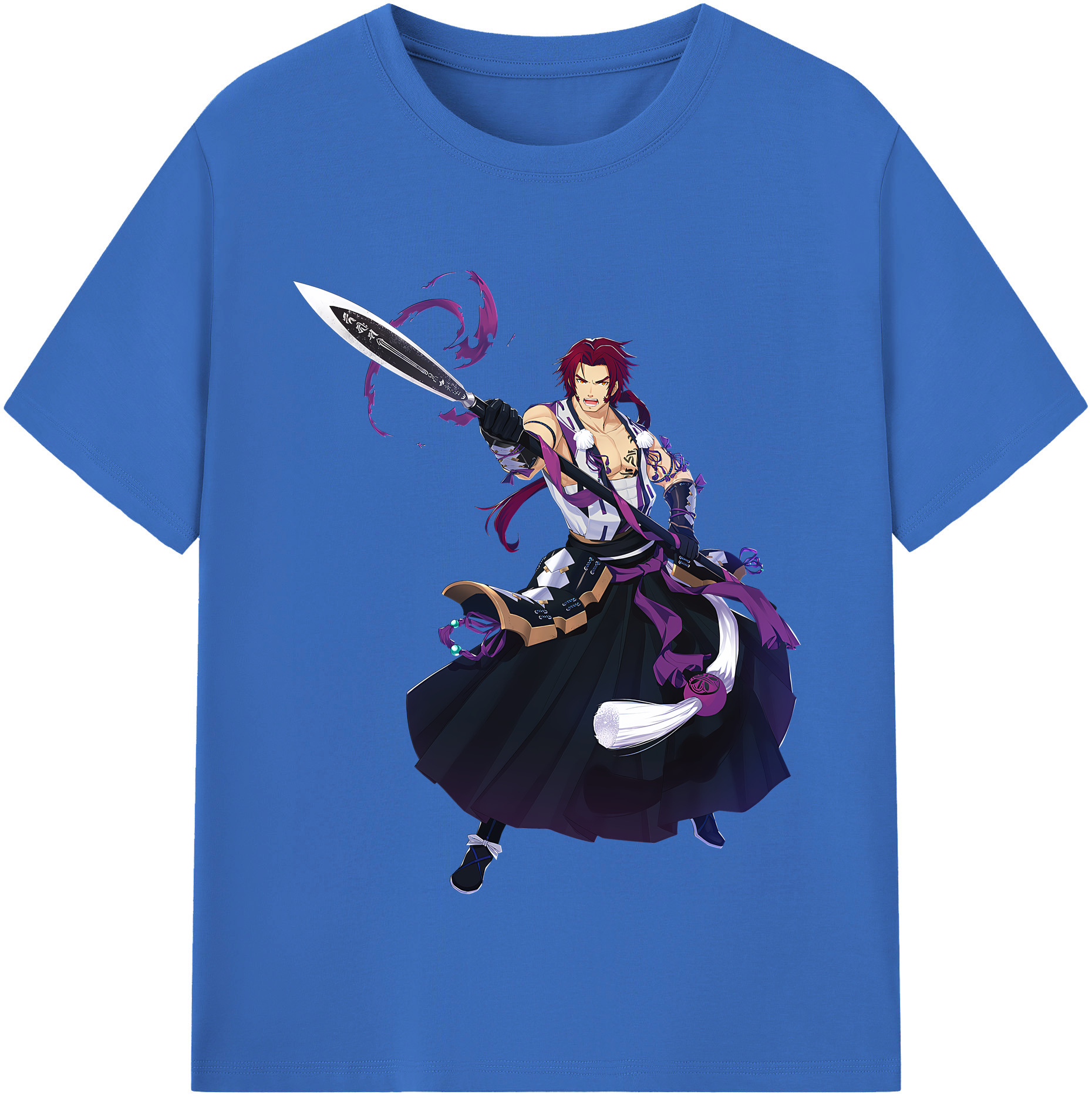 （画像用） 刀剣乱舞 Touken Ranbu 綿100％半袖Tシャツ（フロントプリント）