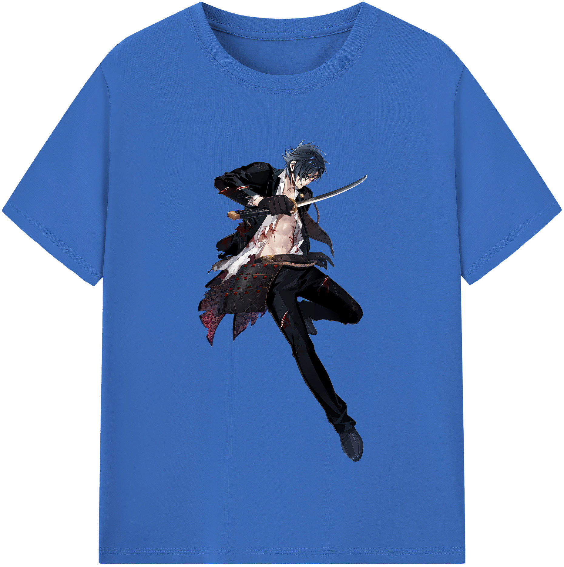 （画像用） 刀剣乱舞 Touken Ranbu 綿100％半袖Tシャツ（フロントプリント）