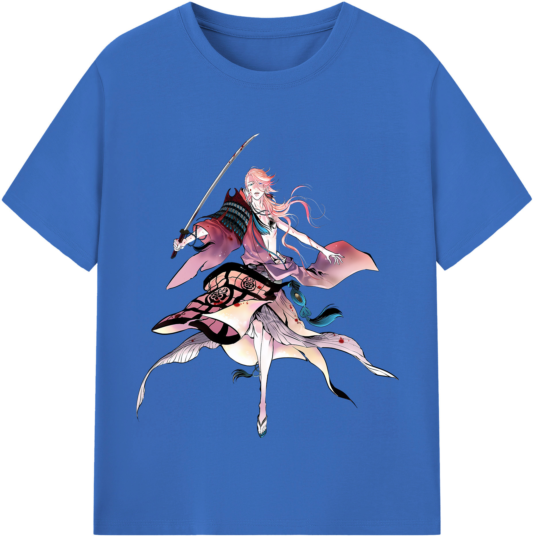 （画像用） 刀剣乱舞 Touken Ranbu 綿100％半袖Tシャツ（フロントプリント）