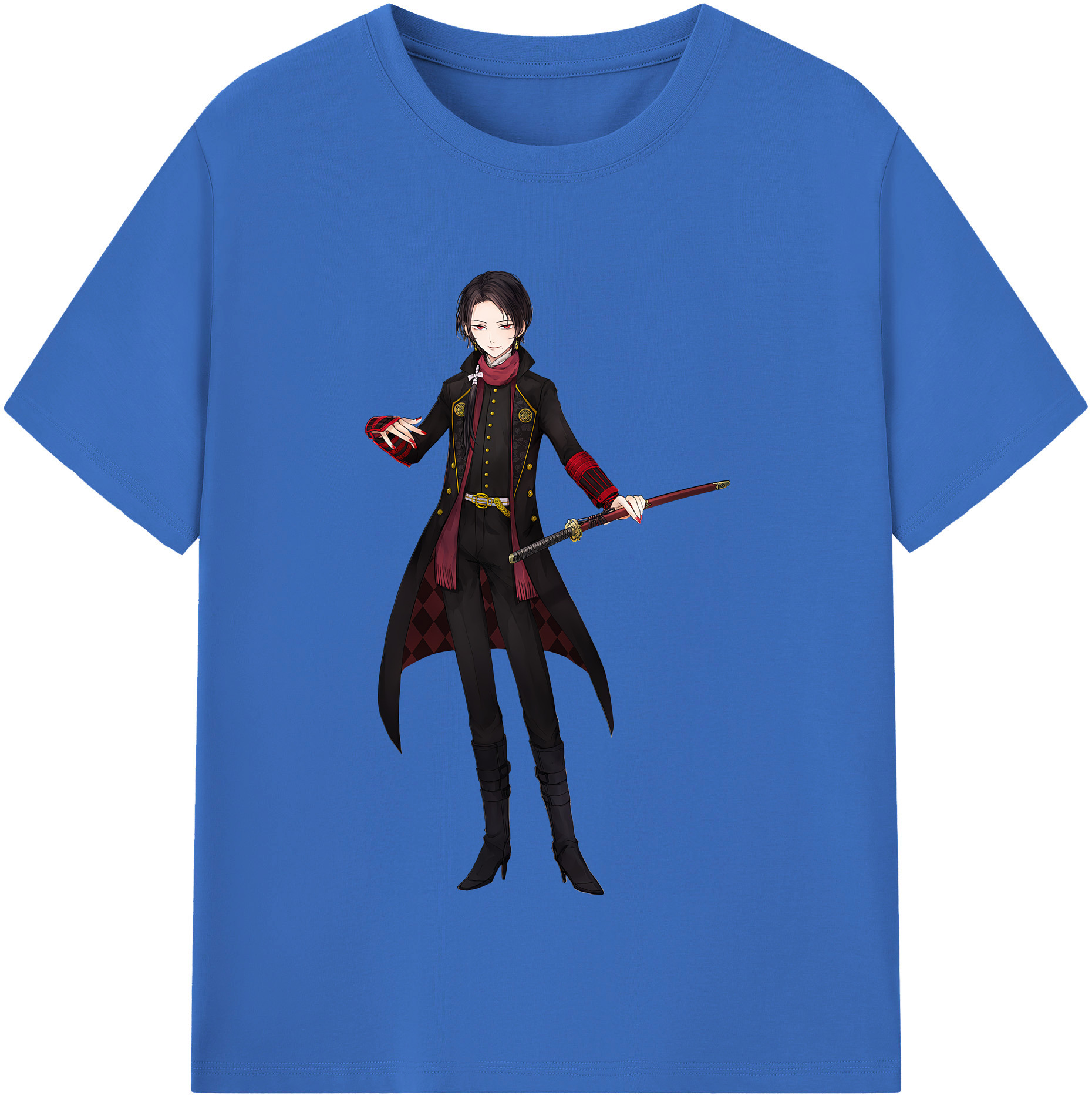 （画像用） 刀剣乱舞 Touken Ranbu 綿100％半袖Tシャツ（フロントプリント）