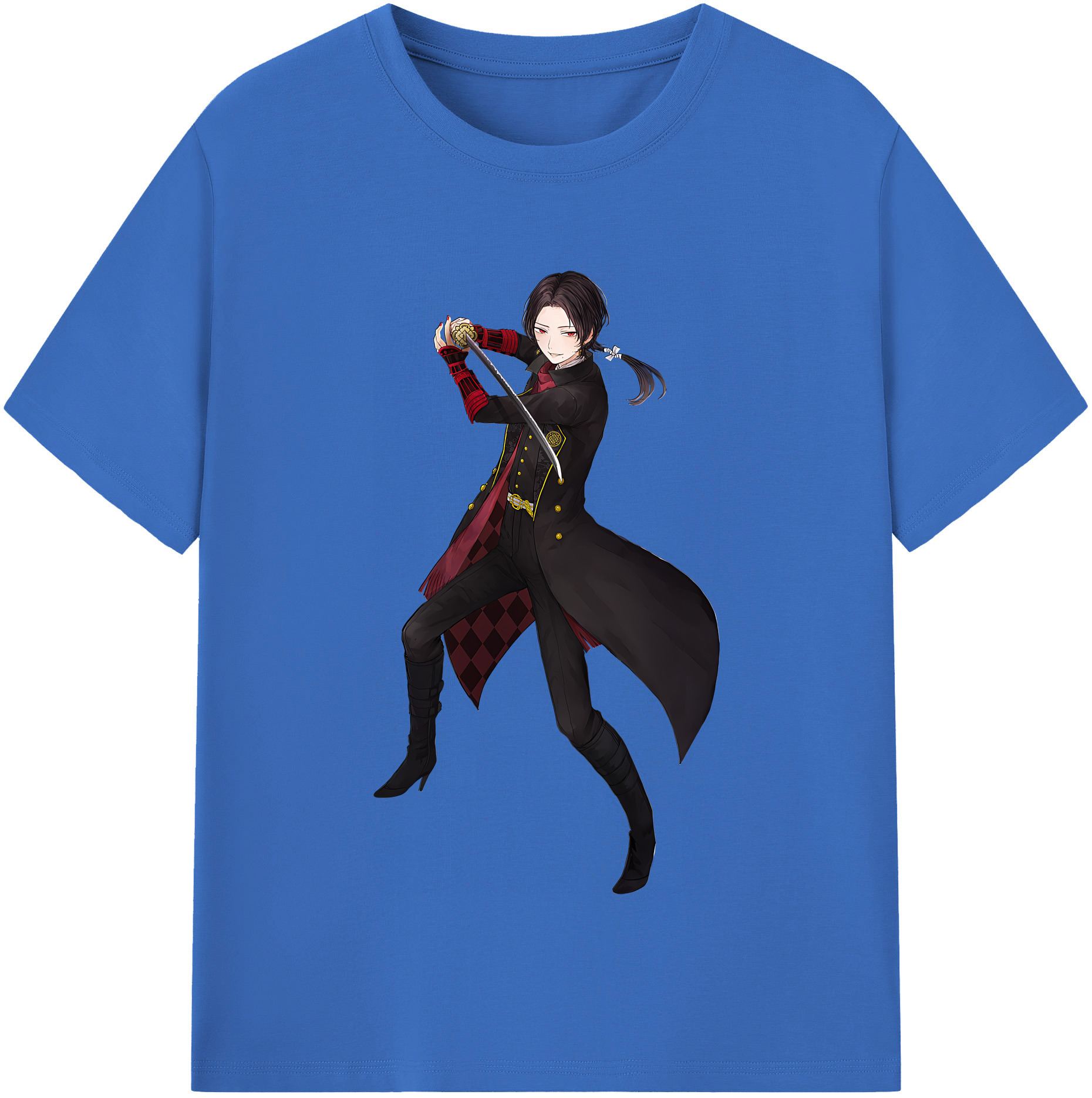 （画像用） 刀剣乱舞 Touken Ranbu 綿100％半袖Tシャツ（フロントプリント）