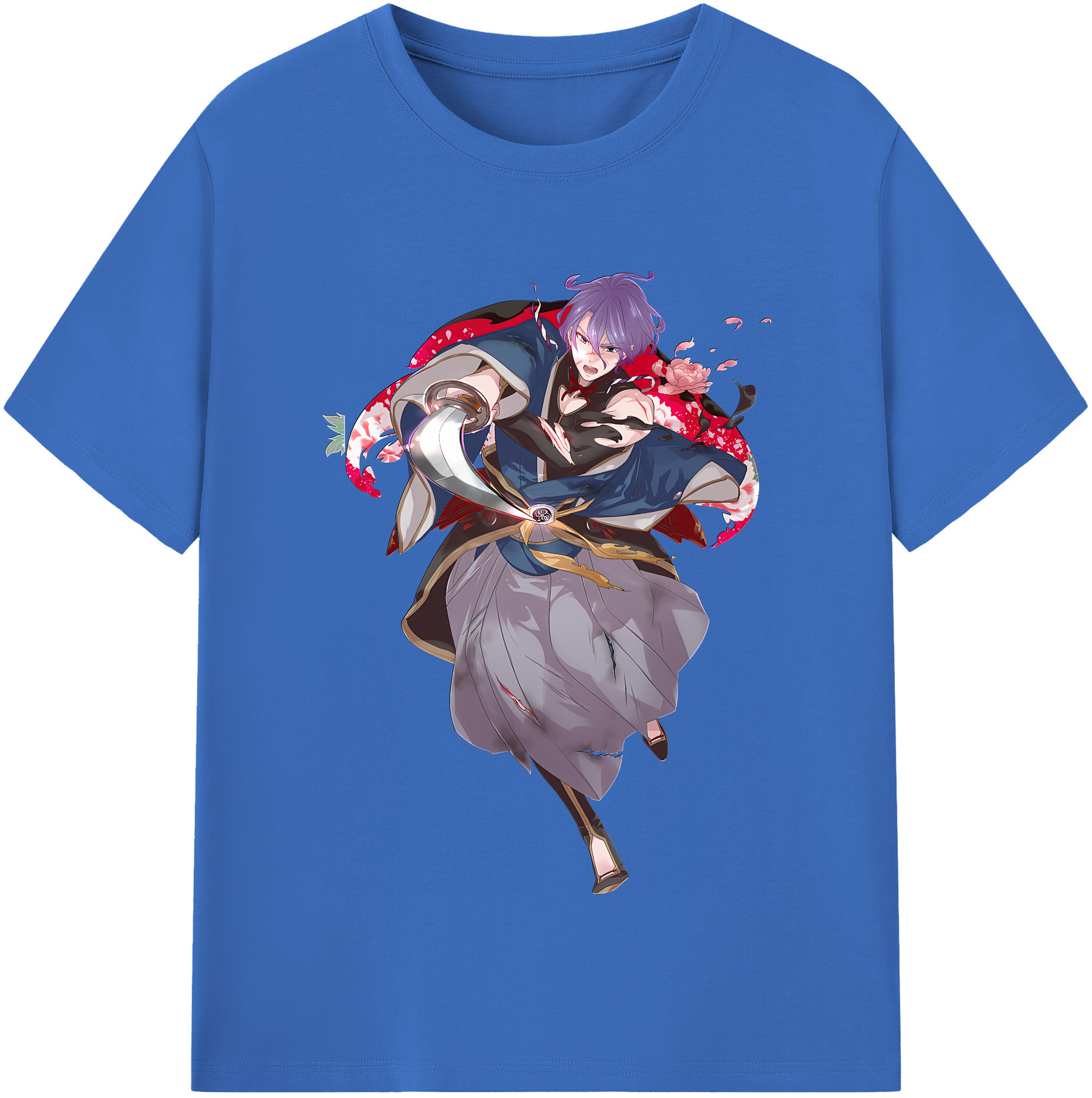 （画像用） 刀剣乱舞 Touken Ranbu 綿100％半袖Tシャツ（フロントプリント）