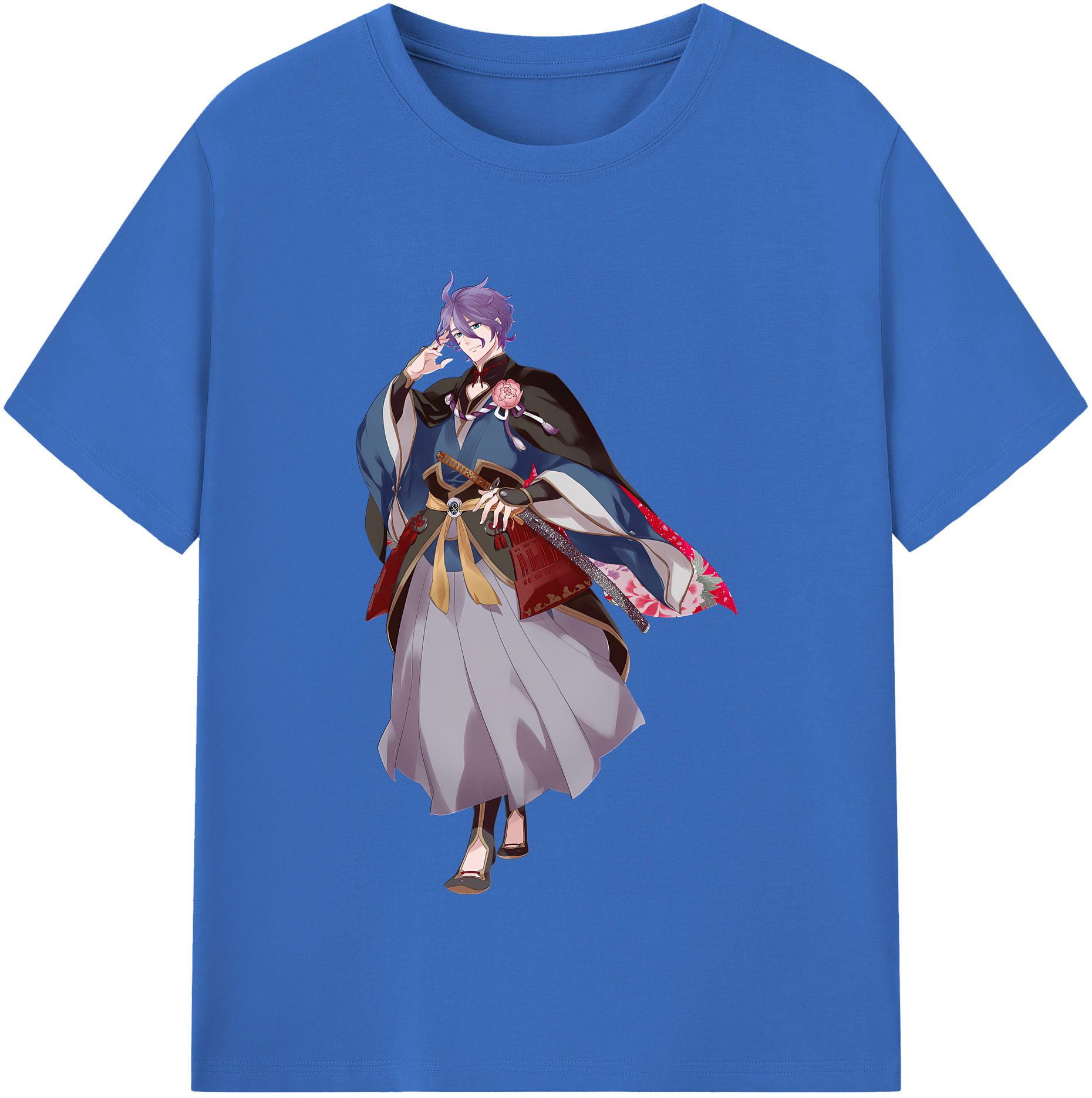 （画像用） 刀剣乱舞 Touken Ranbu 綿100％半袖Tシャツ（フロントプリント）