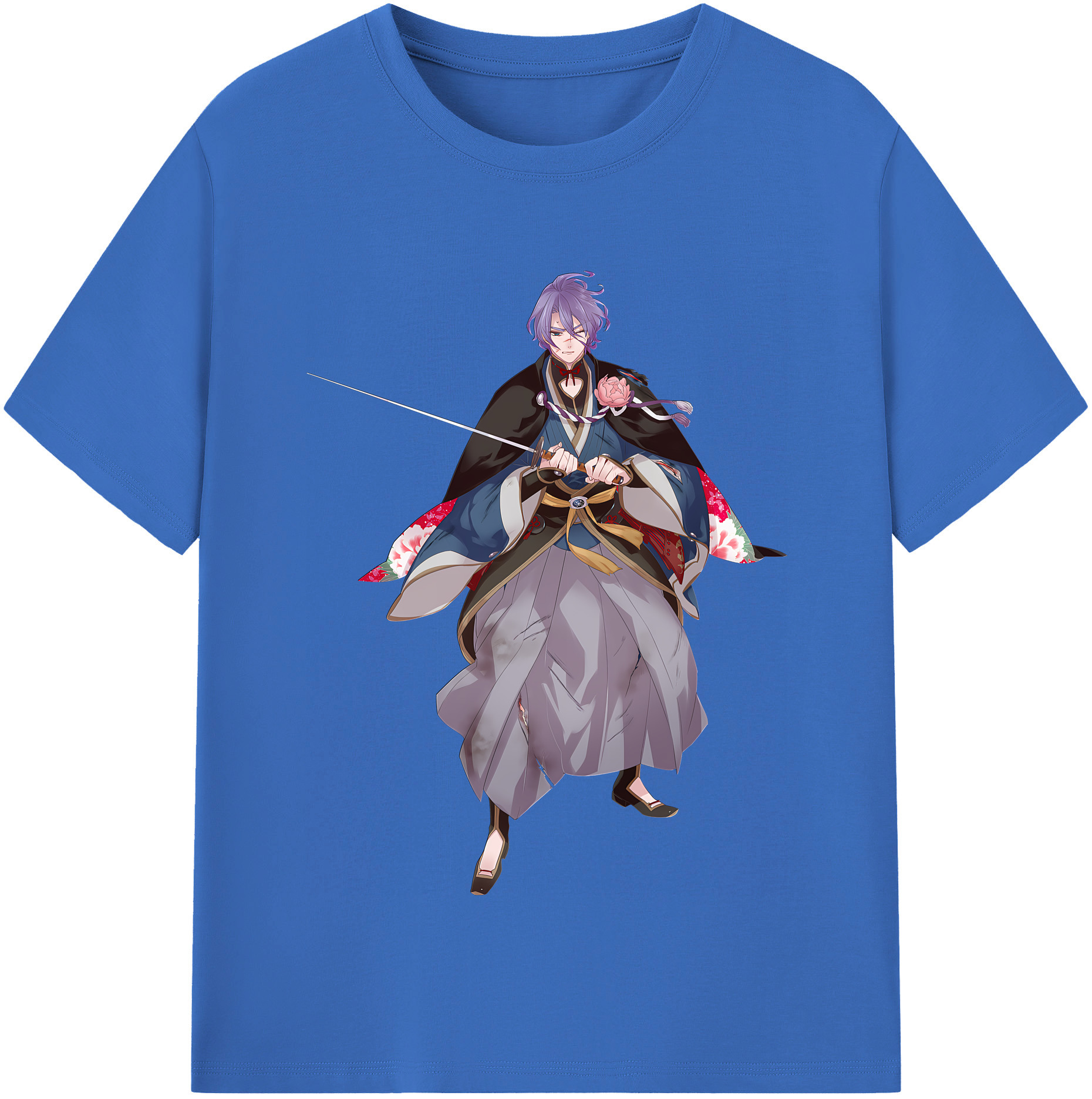 （画像用） 刀剣乱舞 Touken Ranbu 綿100％半袖Tシャツ（フロントプリント）