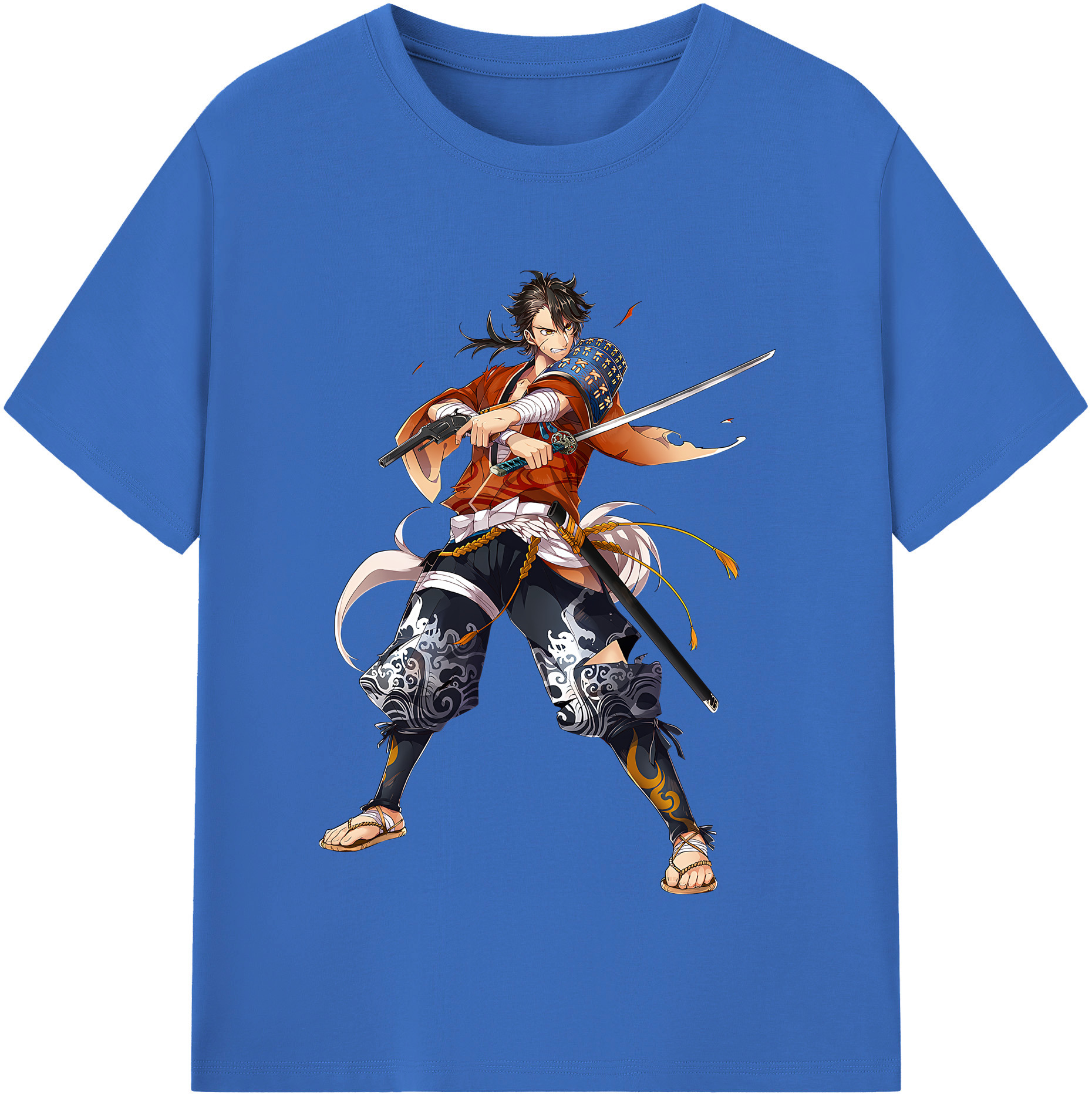 （画像用） 刀剣乱舞 Touken Ranbu 綿100％半袖Tシャツ（フロントプリント）