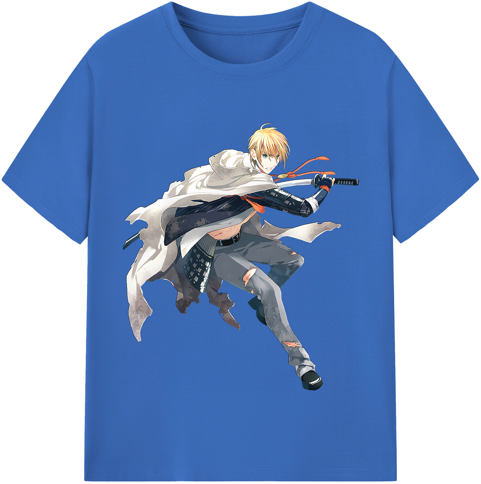 （画像用） 刀剣乱舞 Touken Ranbu 綿100％半袖Tシャツ（フロントプリント）