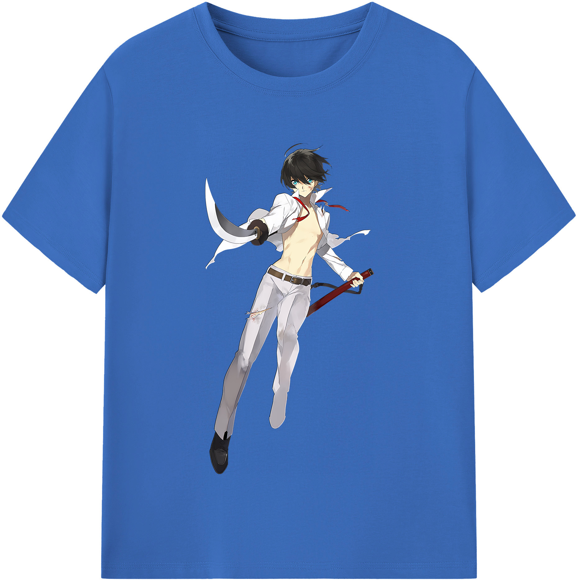 （画像用） 刀剣乱舞 Touken Ranbu 綿100％半袖Tシャツ（フロントプリント）