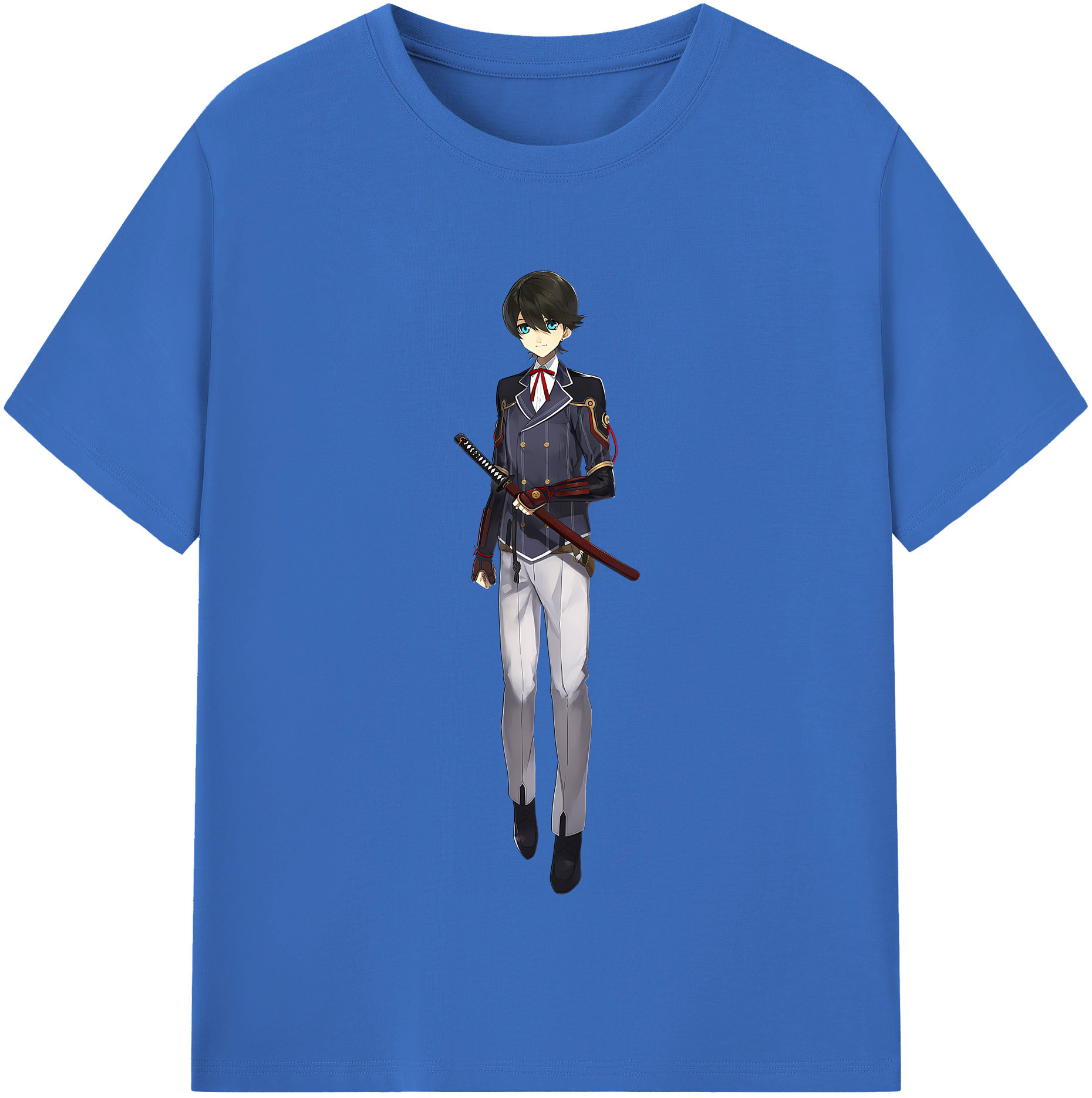 （画像用） 刀剣乱舞 Touken Ranbu 綿100％半袖Tシャツ（フロントプリント）