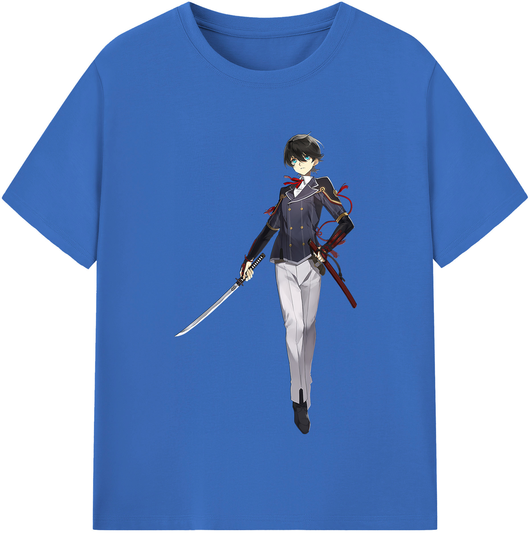 （画像用） 刀剣乱舞 Touken Ranbu 綿100％半袖Tシャツ（フロントプリント）