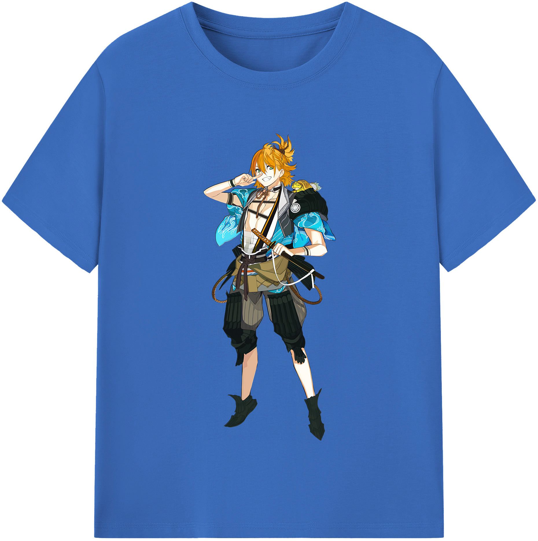 （画像用） 刀剣乱舞 Touken Ranbu 綿100％半袖Tシャツ（フロントプリント）