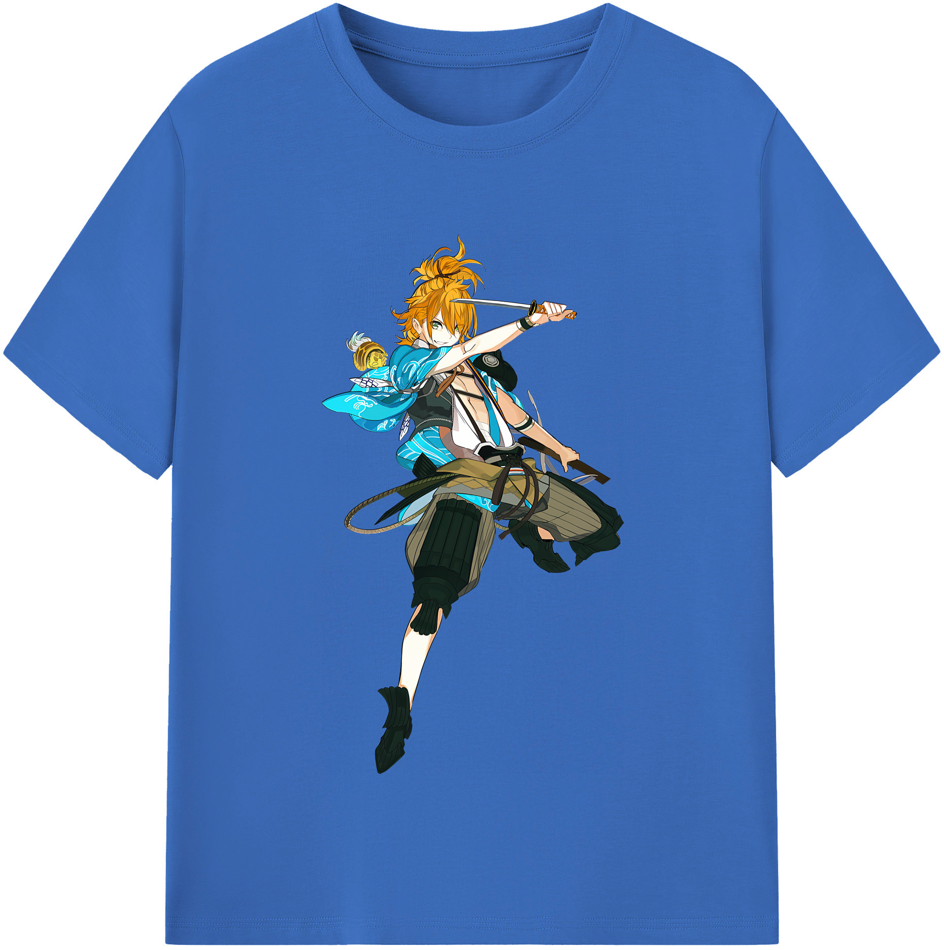 （画像用） 刀剣乱舞 Touken Ranbu 綿100％半袖Tシャツ（フロントプリント）