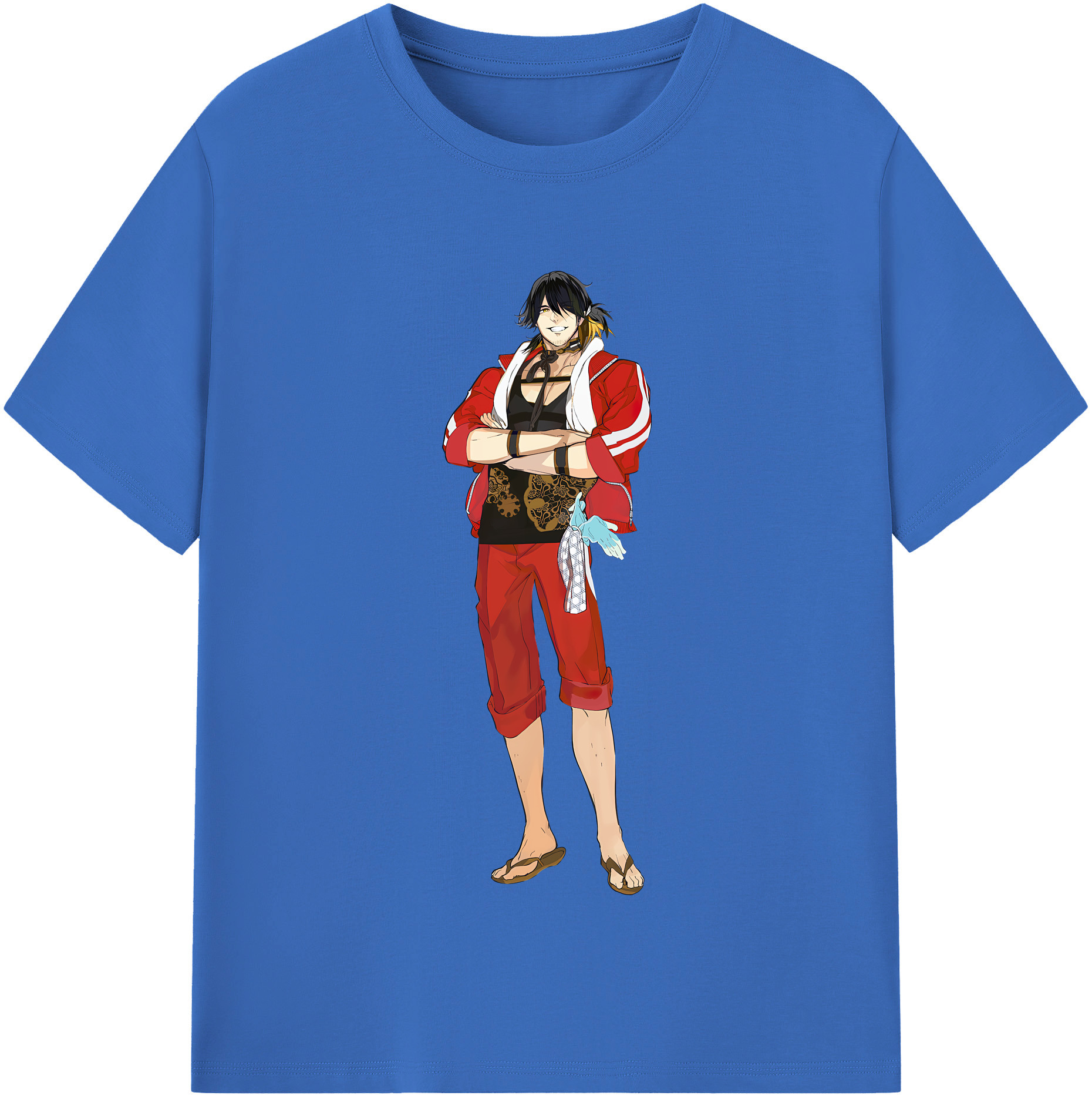 （画像用） 刀剣乱舞 Touken Ranbu 綿100％半袖Tシャツ（フロントプリント）