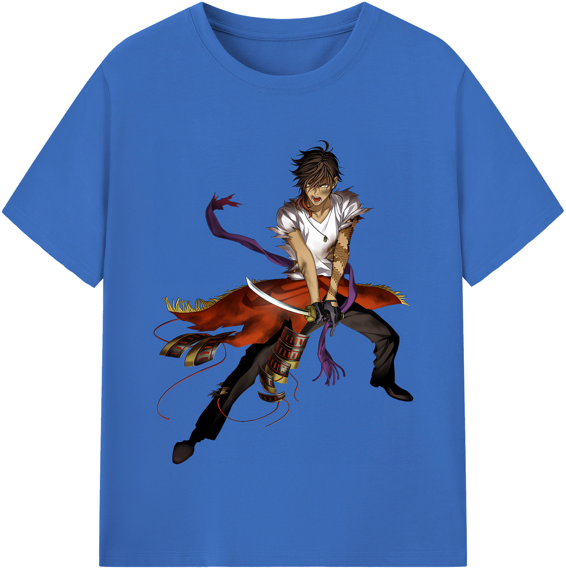 （画像用） 刀剣乱舞 Touken Ranbu 綿100％半袖Tシャツ（フロントプリント）