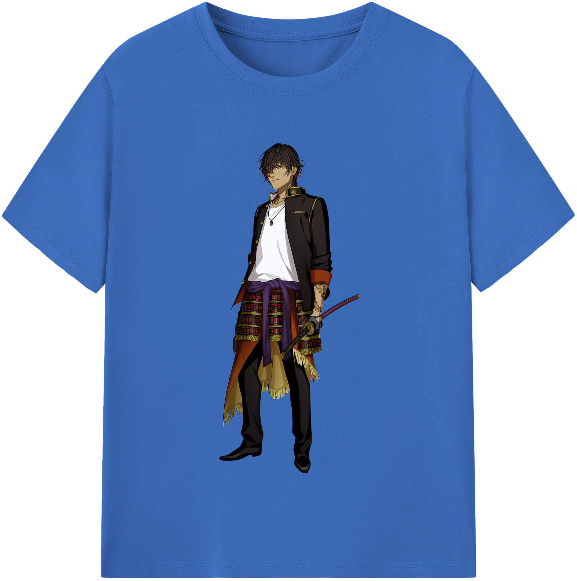 （画像用） 刀剣乱舞 Touken Ranbu 綿100％半袖Tシャツ（フロントプリント）
