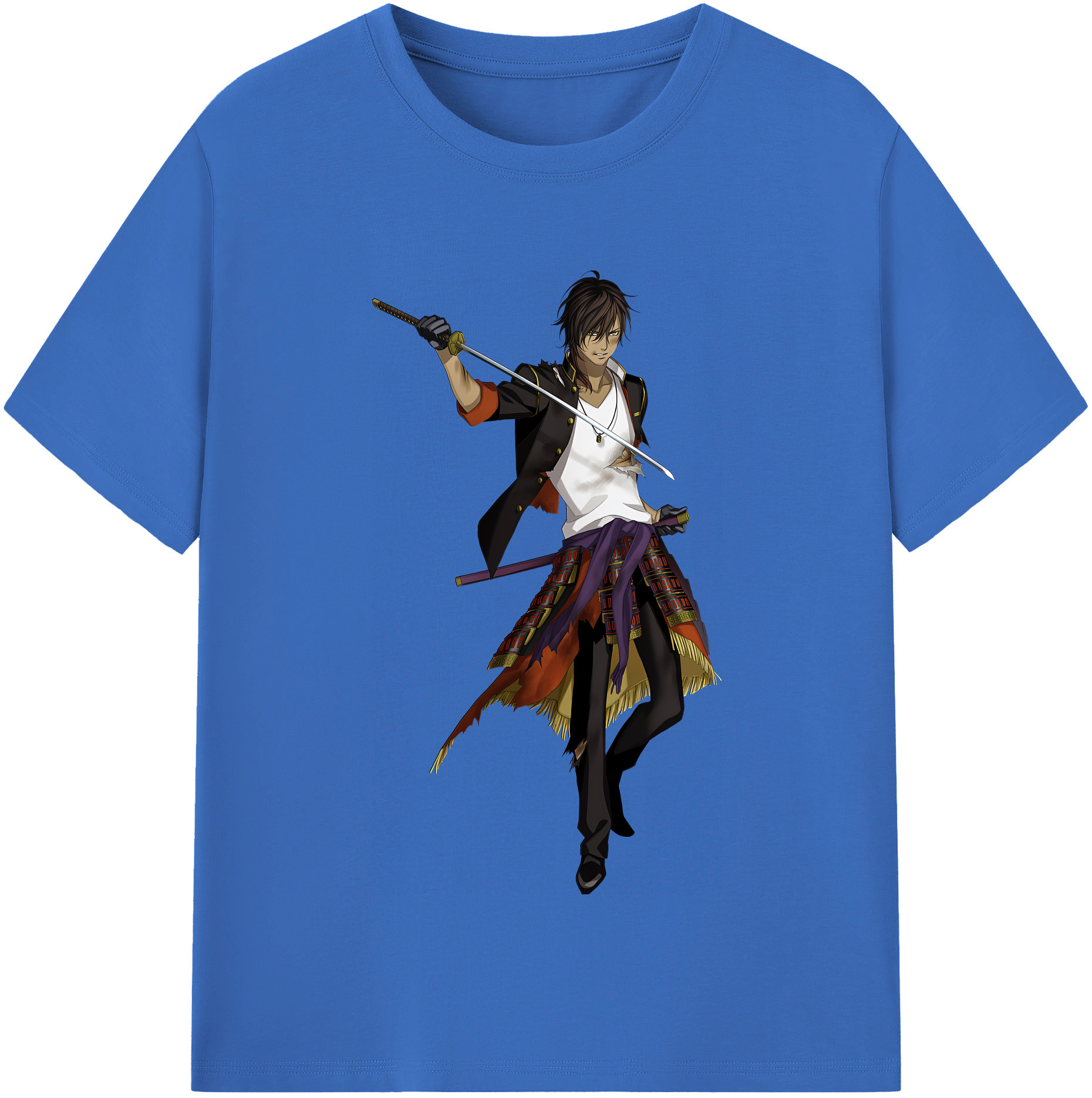 （画像用） 刀剣乱舞 Touken Ranbu 綿100％半袖Tシャツ（フロントプリント）