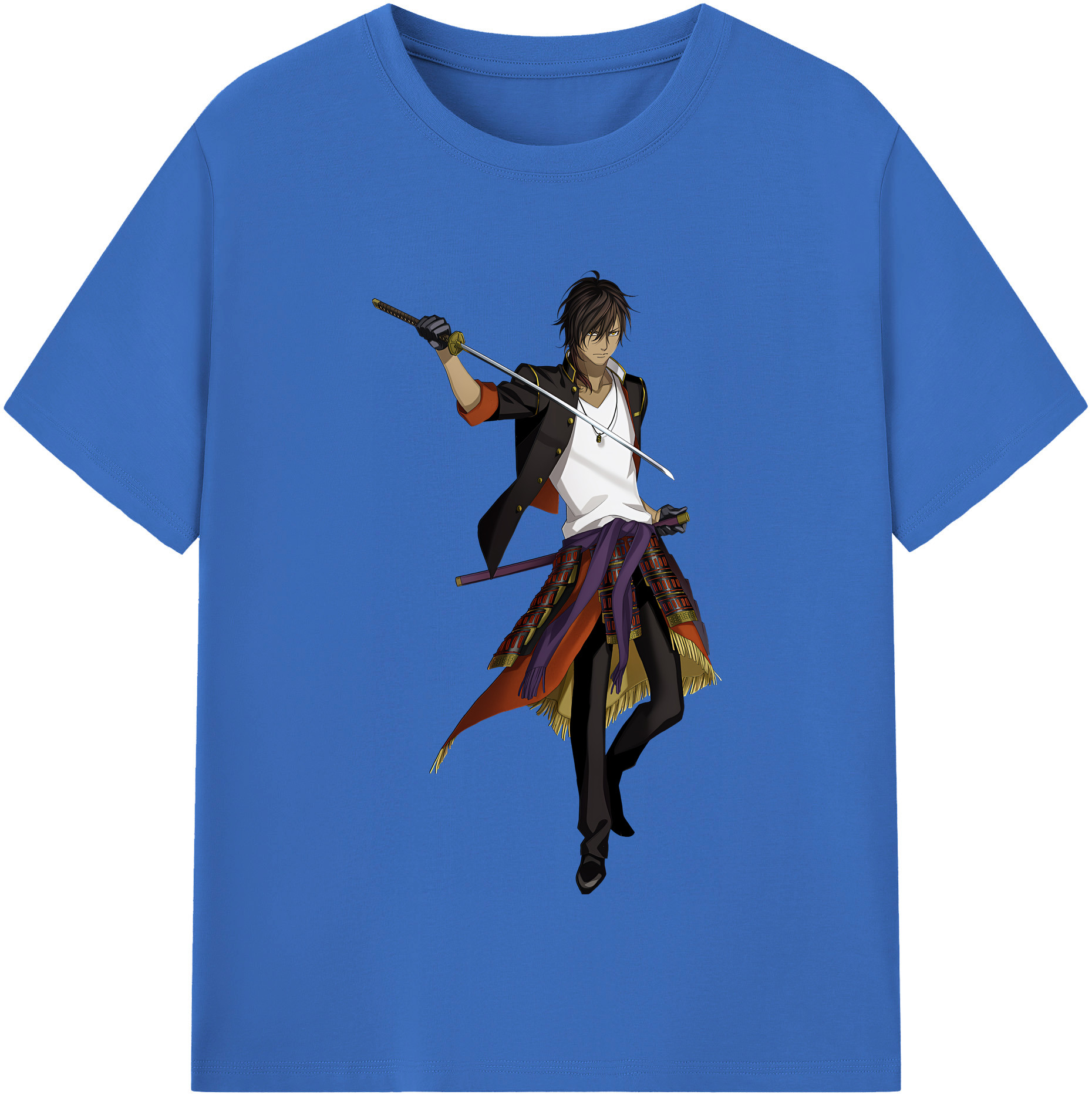 （画像用） 刀剣乱舞 Touken Ranbu 綿100％半袖Tシャツ（フロントプリント）