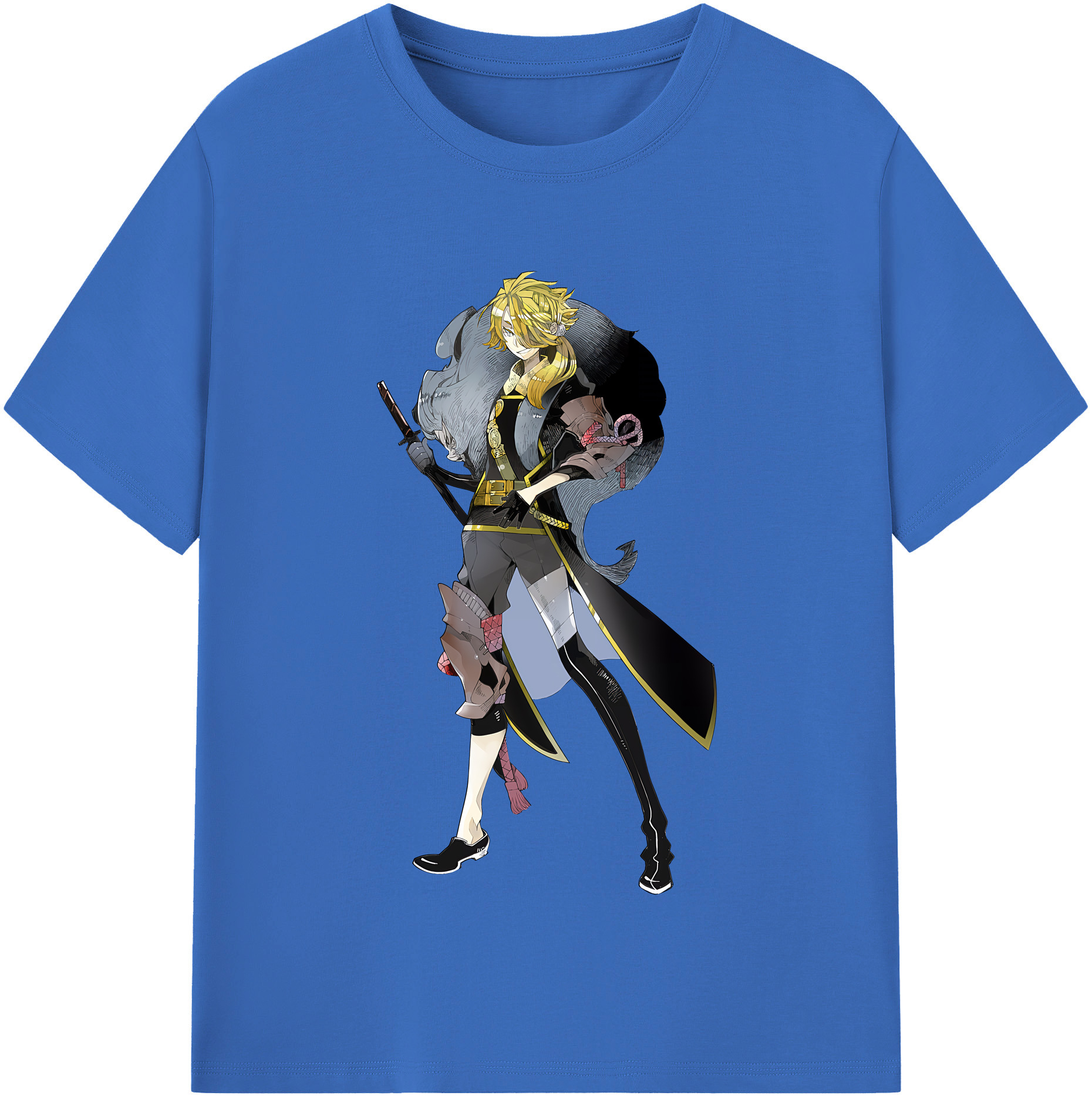 （画像用） 刀剣乱舞 Touken Ranbu 綿100％半袖Tシャツ（フロントプリント）