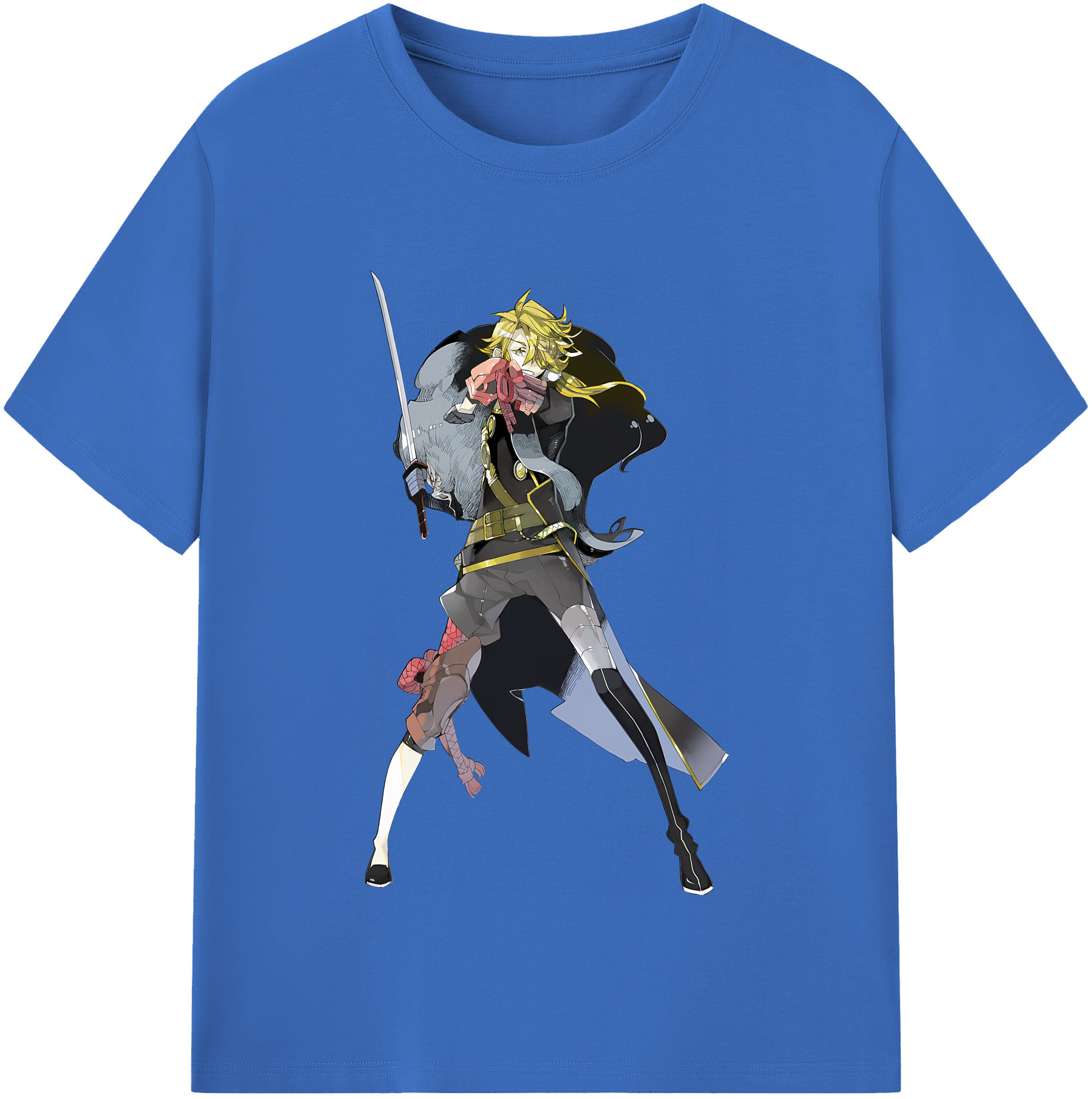 （画像用） 刀剣乱舞 Touken Ranbu 綿100％半袖Tシャツ（フロントプリント）