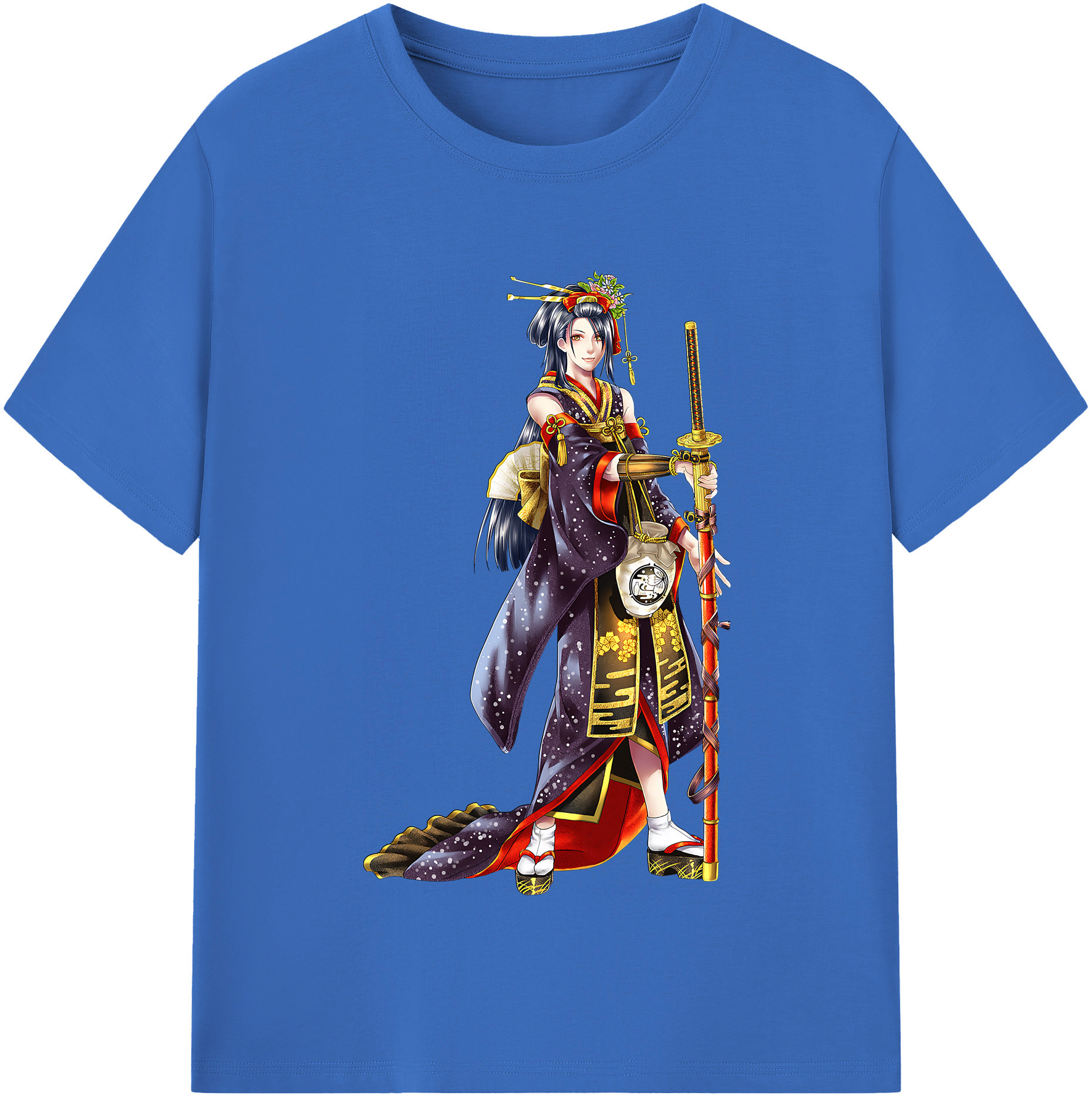 （画像用） 刀剣乱舞 Touken Ranbu 綿100％半袖Tシャツ（フロントプリント）