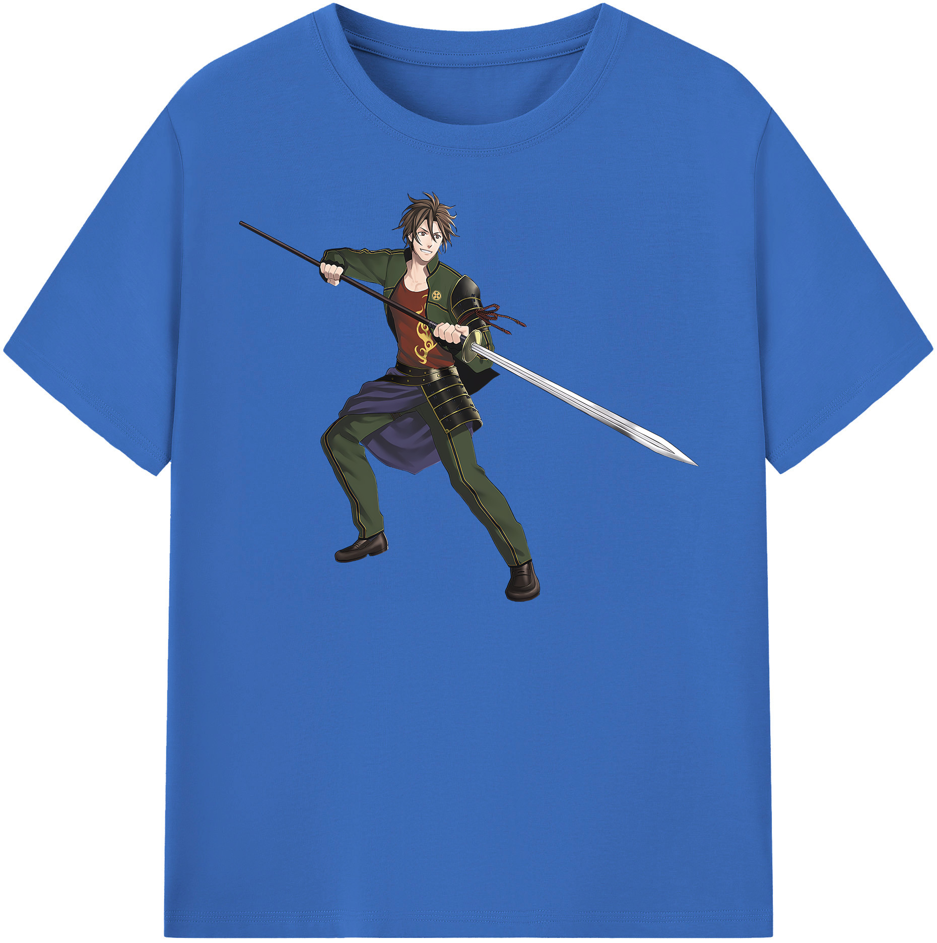 （画像用） 刀剣乱舞 Touken Ranbu 綿100％半袖Tシャツ（フロントプリント）